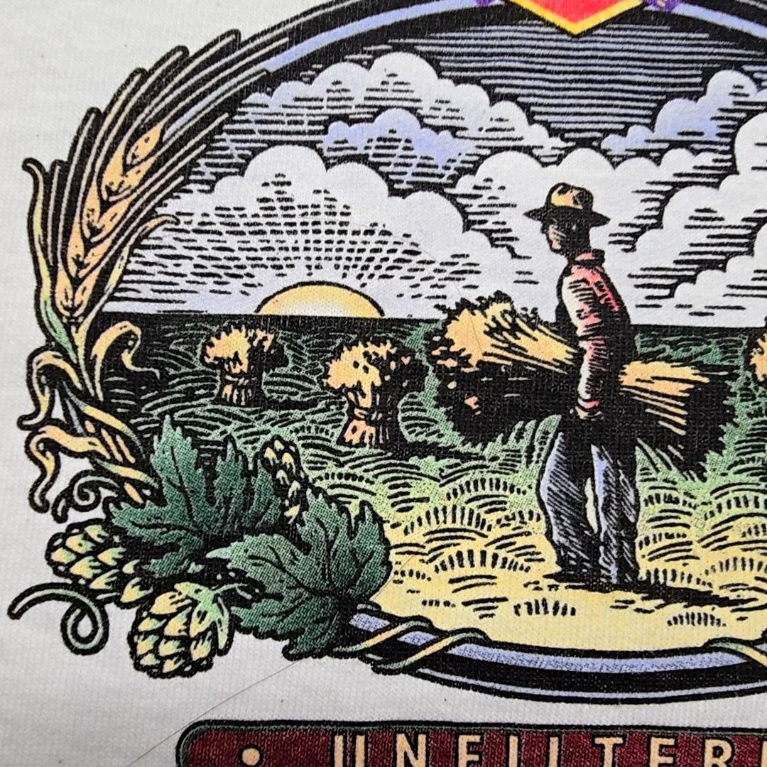 Fruit Of The Loom Boulevard Brewing Co Wheat Beer Graphic Tee M Alcohol Shirt Size US M / EU 48-50 / 2 - 3 Thumbnail