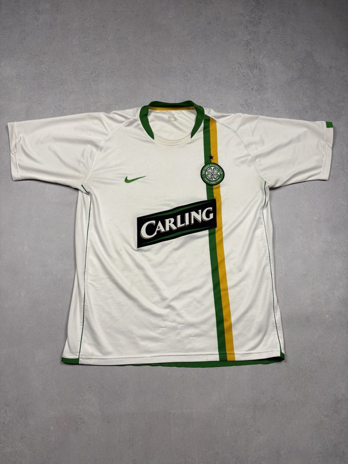Nike Nike FC Celtic 2006/08 Away Soccer Jersey Kit Carling Shirt Size US L / EU 52-54 / 3 - 1 Thumbnail