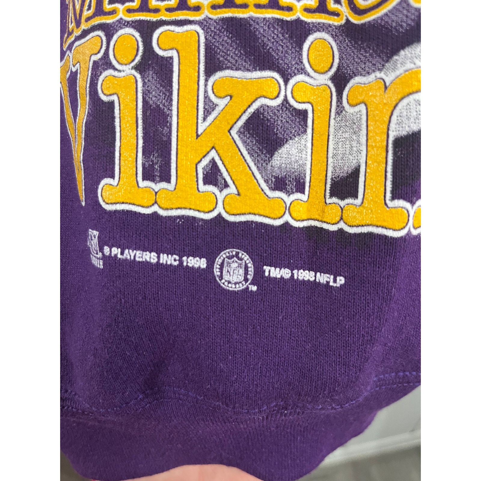 Fruit Of The Loom Rare Vintage Randy Moss Vikings Crewneck "Goin Vertical" Size US M / EU 48-50 / 2 - 3 Thumbnail
