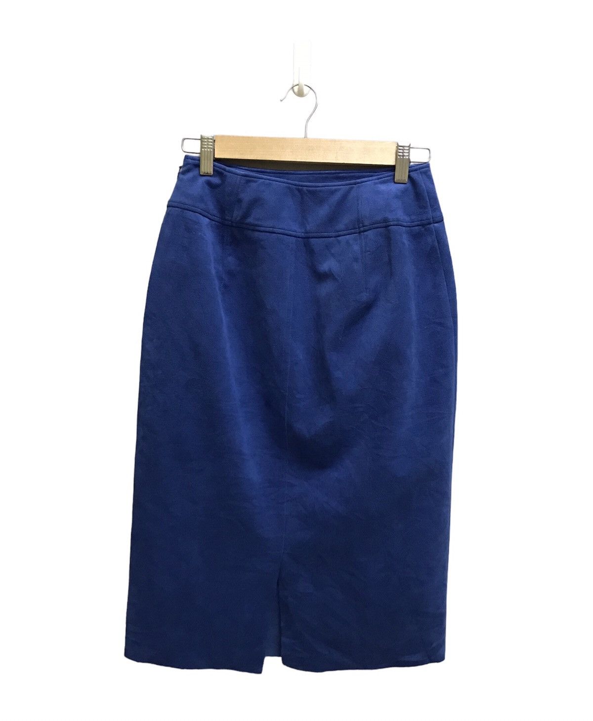 Japanese Brand × Vintage UNITED TOKTO SYNTHETIC LEATHER SKIRT Size 26" / US 2 / IT 38 - 2 Thumbnail