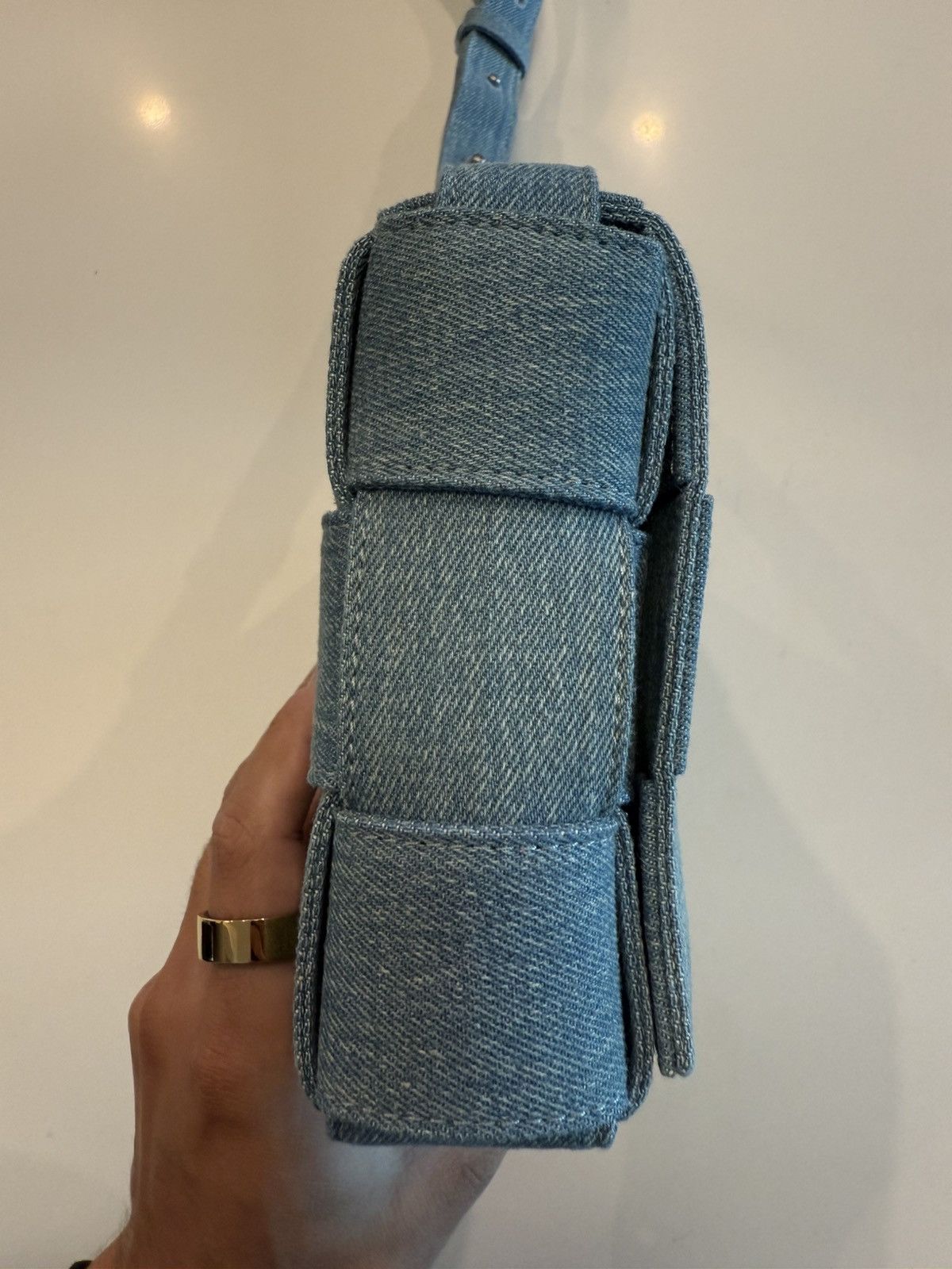 Bottega Veneta RARE Bottega Veneta Denim Cassette Bag Size ONE SIZE - 6 Thumbnail
