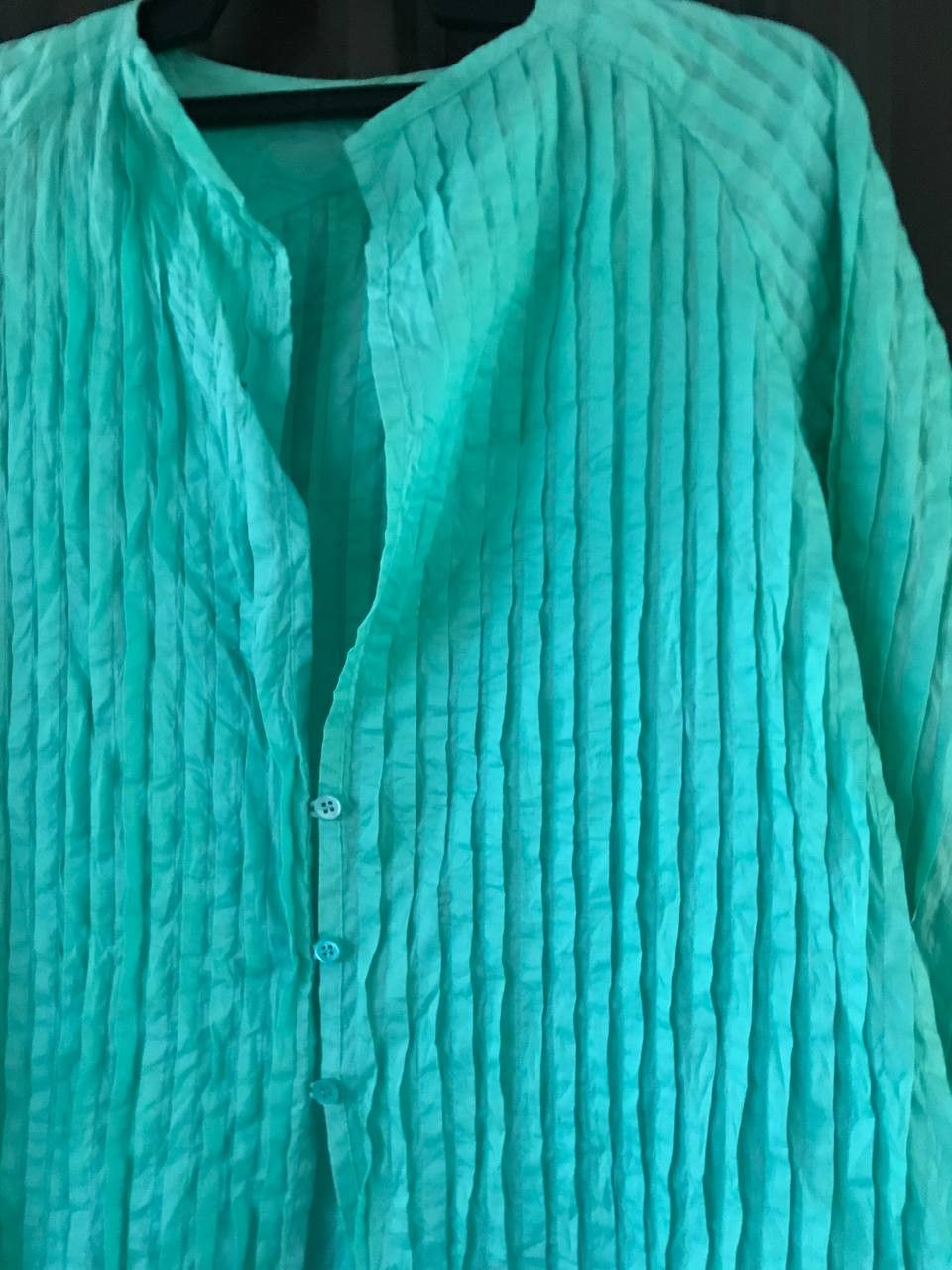 Issey Miyake Issey Miyake Haat Pleated Long Jacket Size M / US 6-8 / IT 42-44 - 2 Thumbnail