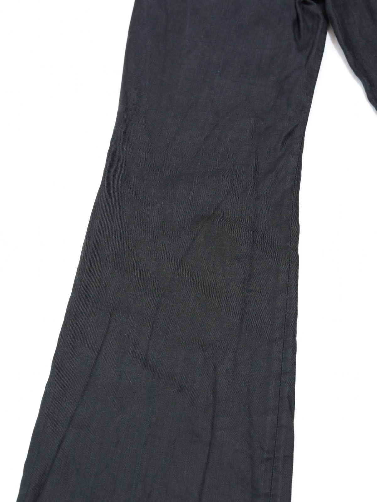 Gucci Gucci Hemp Silk Washed Black Pants Trousers Size 26" / US 2 / IT 38 - 15 Thumbnail