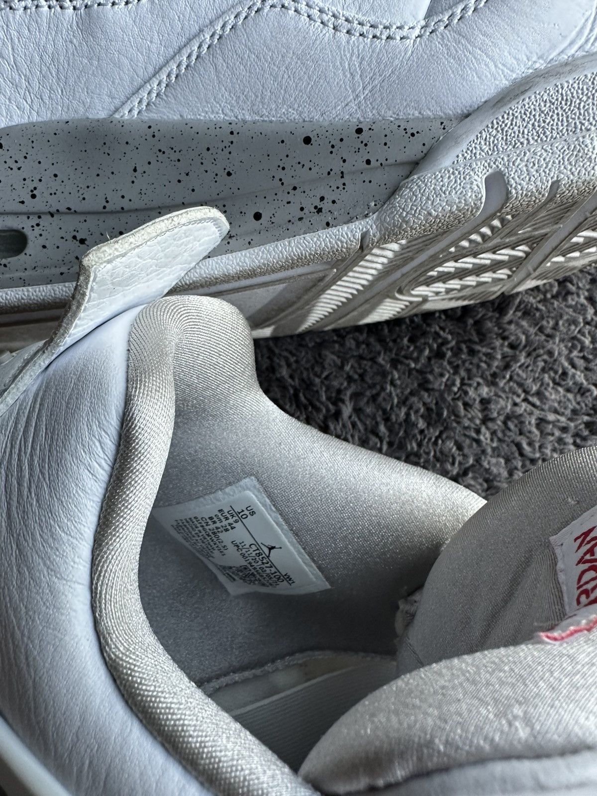 Jordan Brand Air Jordan 4 Retro "White Oreo" size 10US Size US 10 / EU 43 - 7 Thumbnail