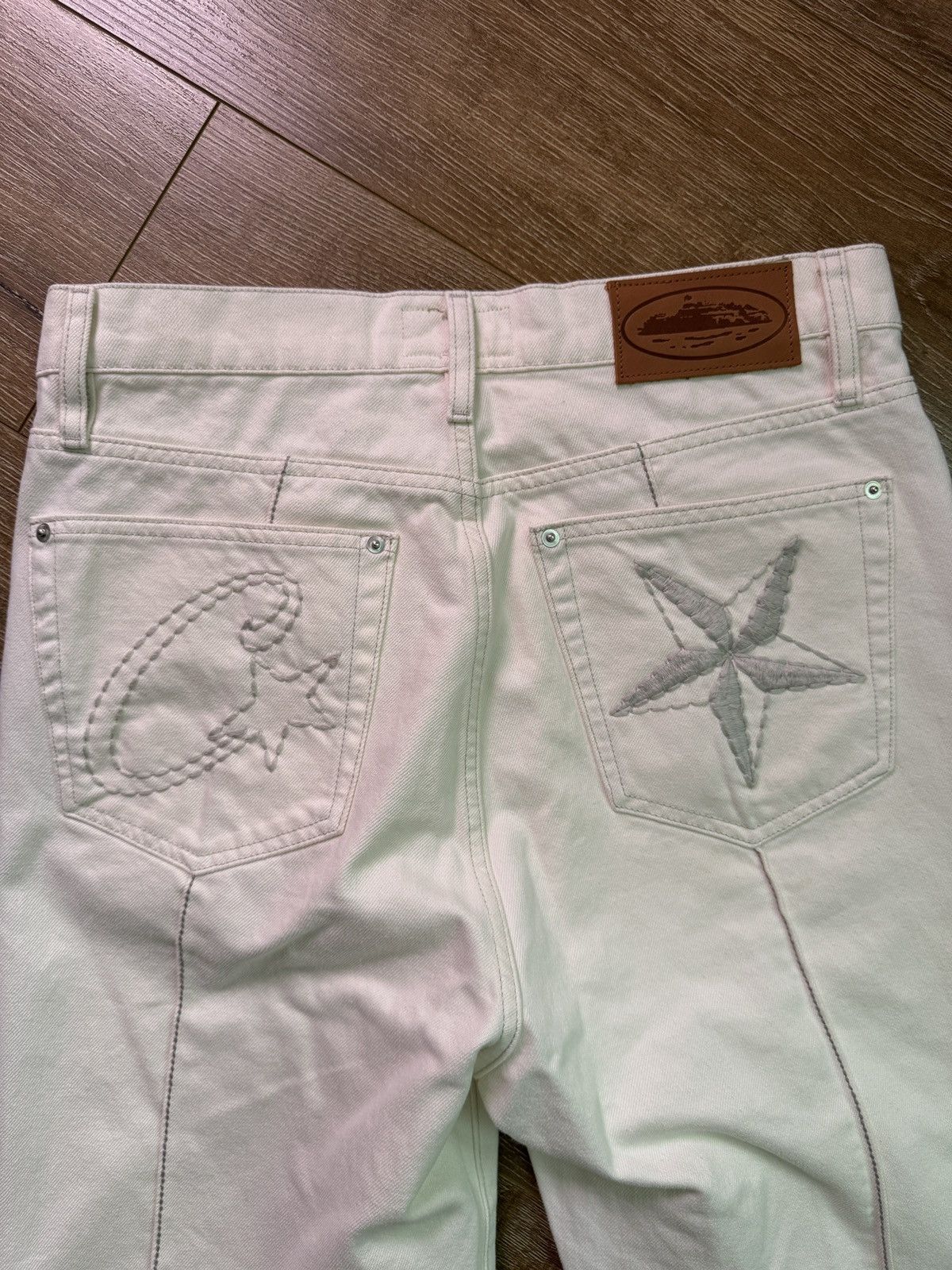 Corteiz × Vintage Corteiz C-Star Denim Jeans Size US 32 / EU 48 - 5 Thumbnail