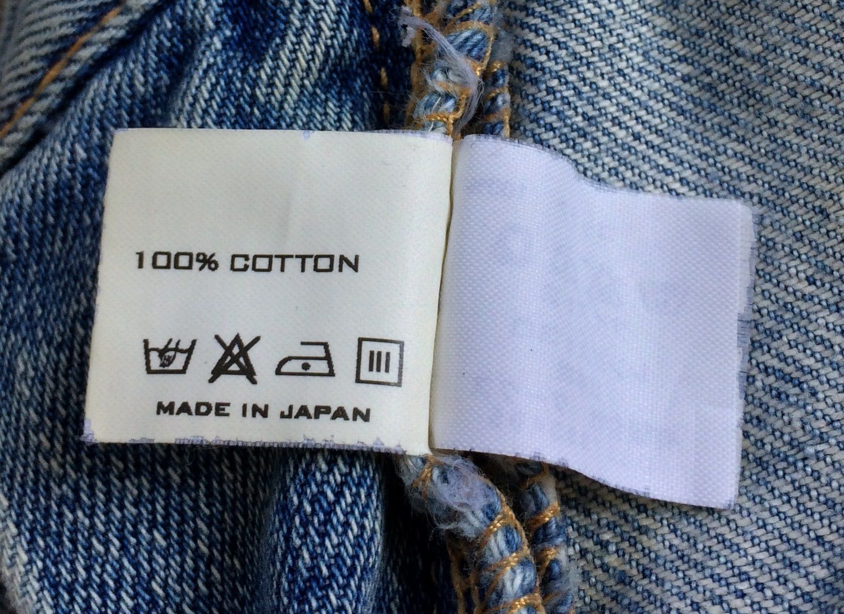 Number (N)ine SS06 Painted Denim Size US 30 / EU 46 - 10 Thumbnail