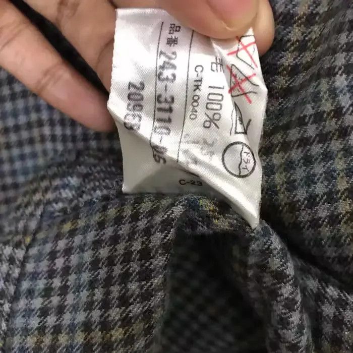 Japanese Brand Pierre Balmain Flannel Shirt Button Up Size US S / EU 44-46 / 1 - 6 Thumbnail