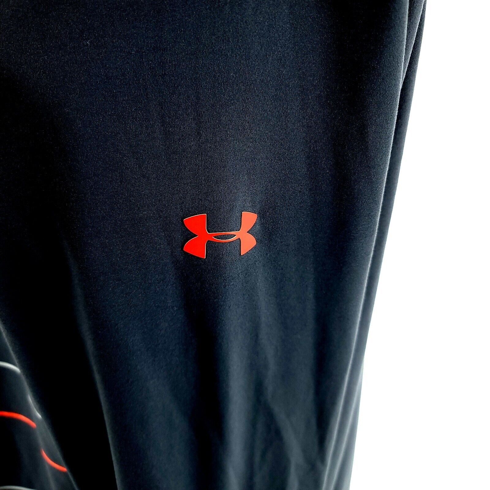 Under Armour Under Armour Coldgear Infared Gray Orange Striped 1/4 Zip Lo Size US L / EU 52-54 / 3 - 3 Thumbnail
