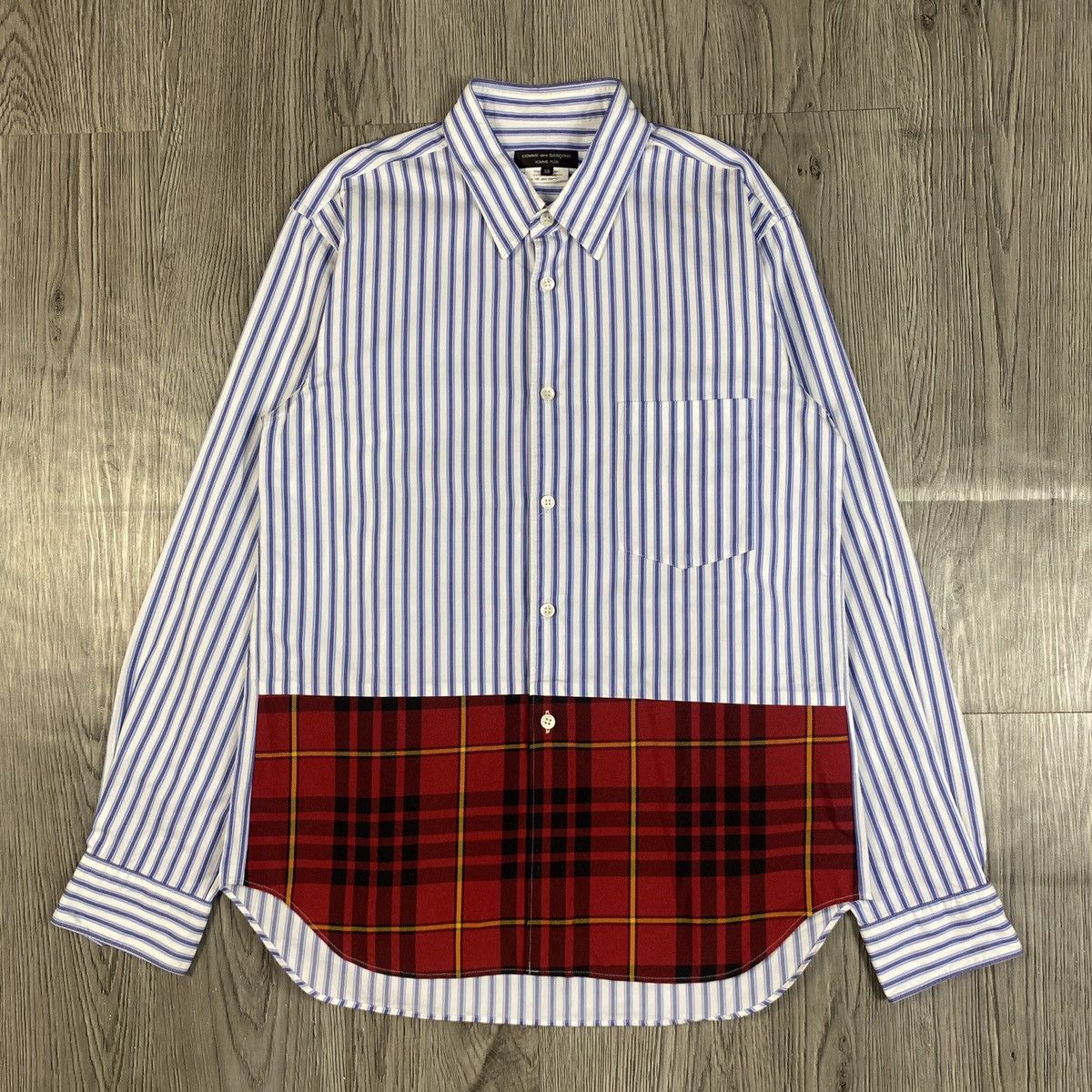 Comme des Garcons Homme Plus Comme des Garcons Homme Plus Fall 20 Stripe Plaid Longsleeve Size US XS / EU 42 / 0 - 1 Thumbnail