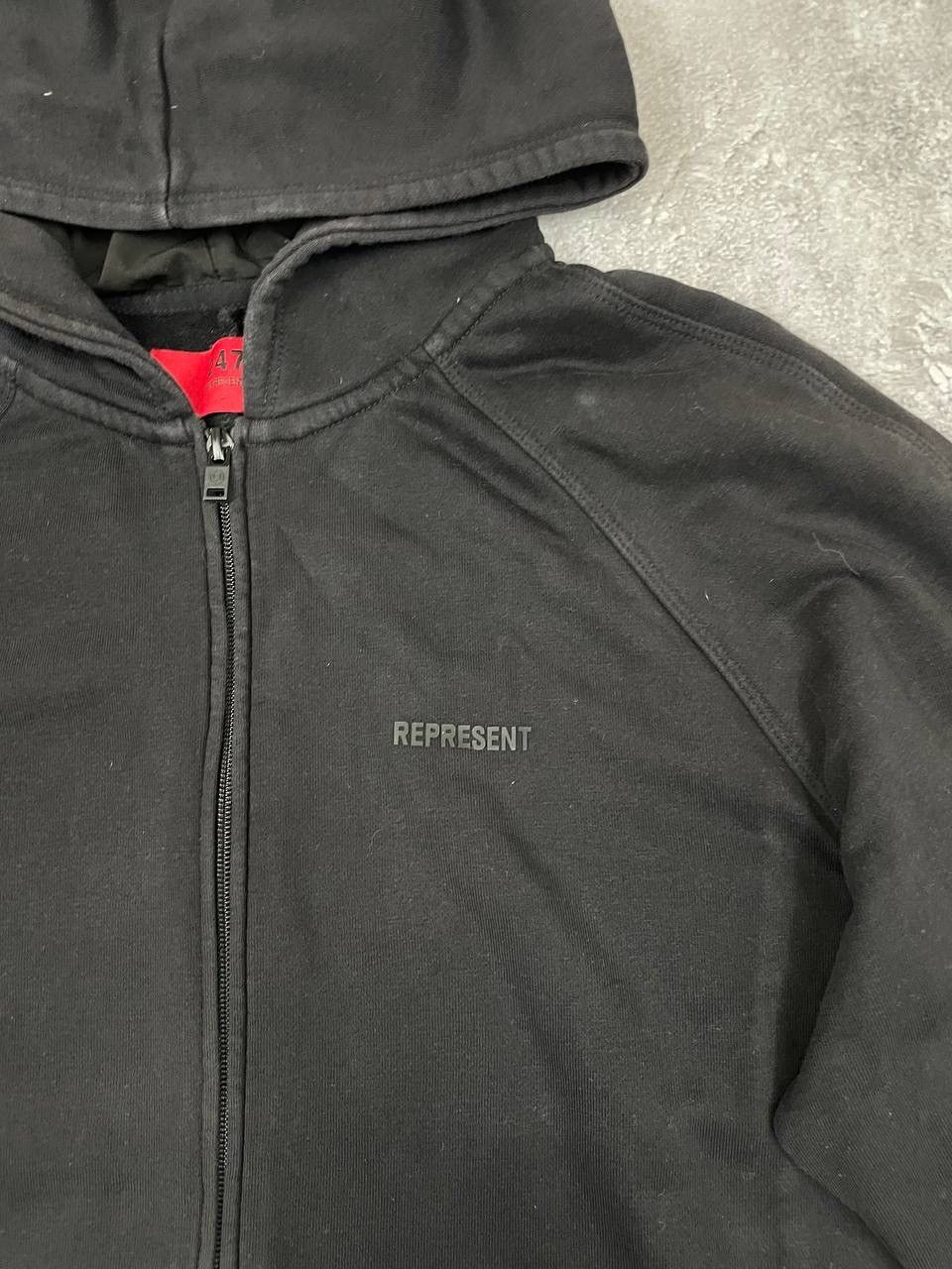 Represent Clo. Represent 247 Men Zip Hoodie Black Size L Size US L / EU 52-54 / 3 - 4 Thumbnail