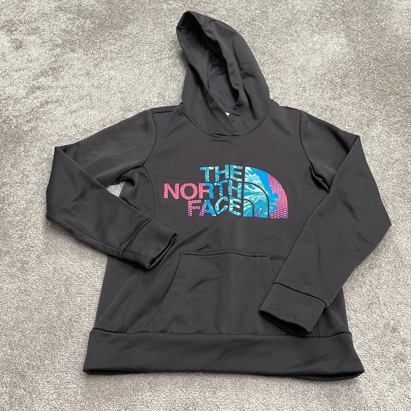 The North Face The North Face Hoodie Sweatshirt Womens Small Black Graphic Outdoor Pullover Size S / US 4 / IT 40 - 2 Thumbnail