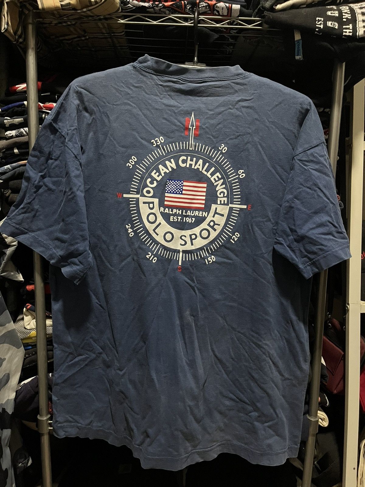 Polo Ralph Lauren Polo Sport RL Ocean Challenge Tee 90s Size US L / EU 52-54 / 3 - 1 Thumbnail