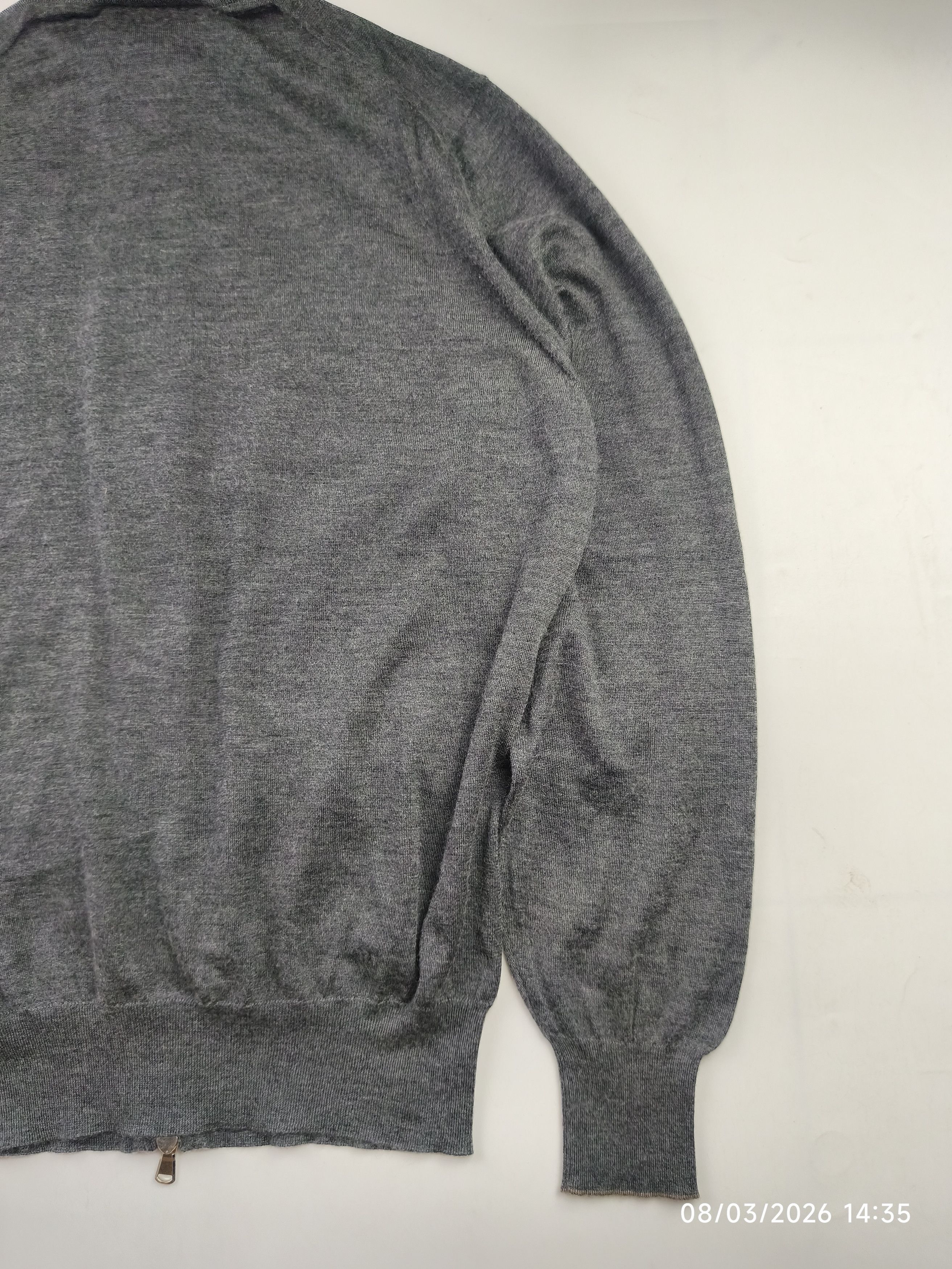 Brunello Cucinelli Brunello Cucinelli zip up cashmere cardigan Size US M / EU 48-50 / 2 - 9 Thumbnail