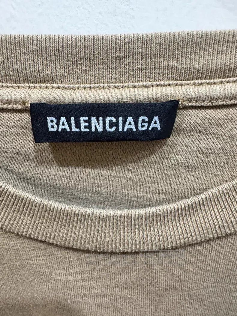 Balenciaga Balenciaga Khaki crown and wheat short-sleeve Size US XS / EU 42 / 0 - 3 Thumbnail