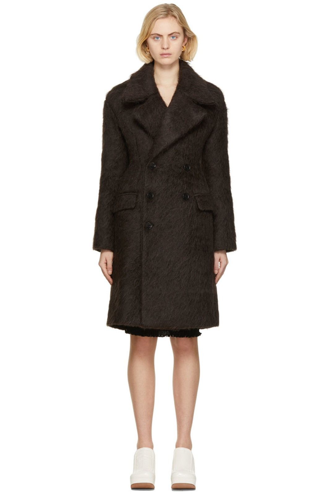 🔥$5500K VALUE🔥 Brushed Alpaca Coat