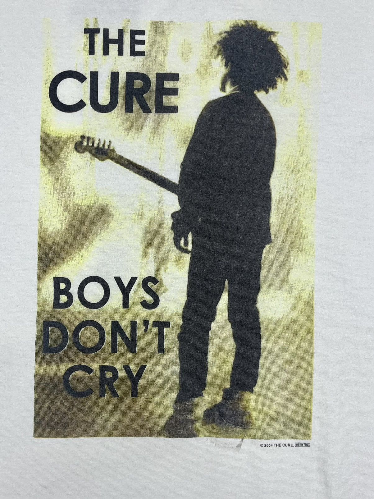 VINTAGE THE CURE “Boys Don’t Cry” Bootleg Tee