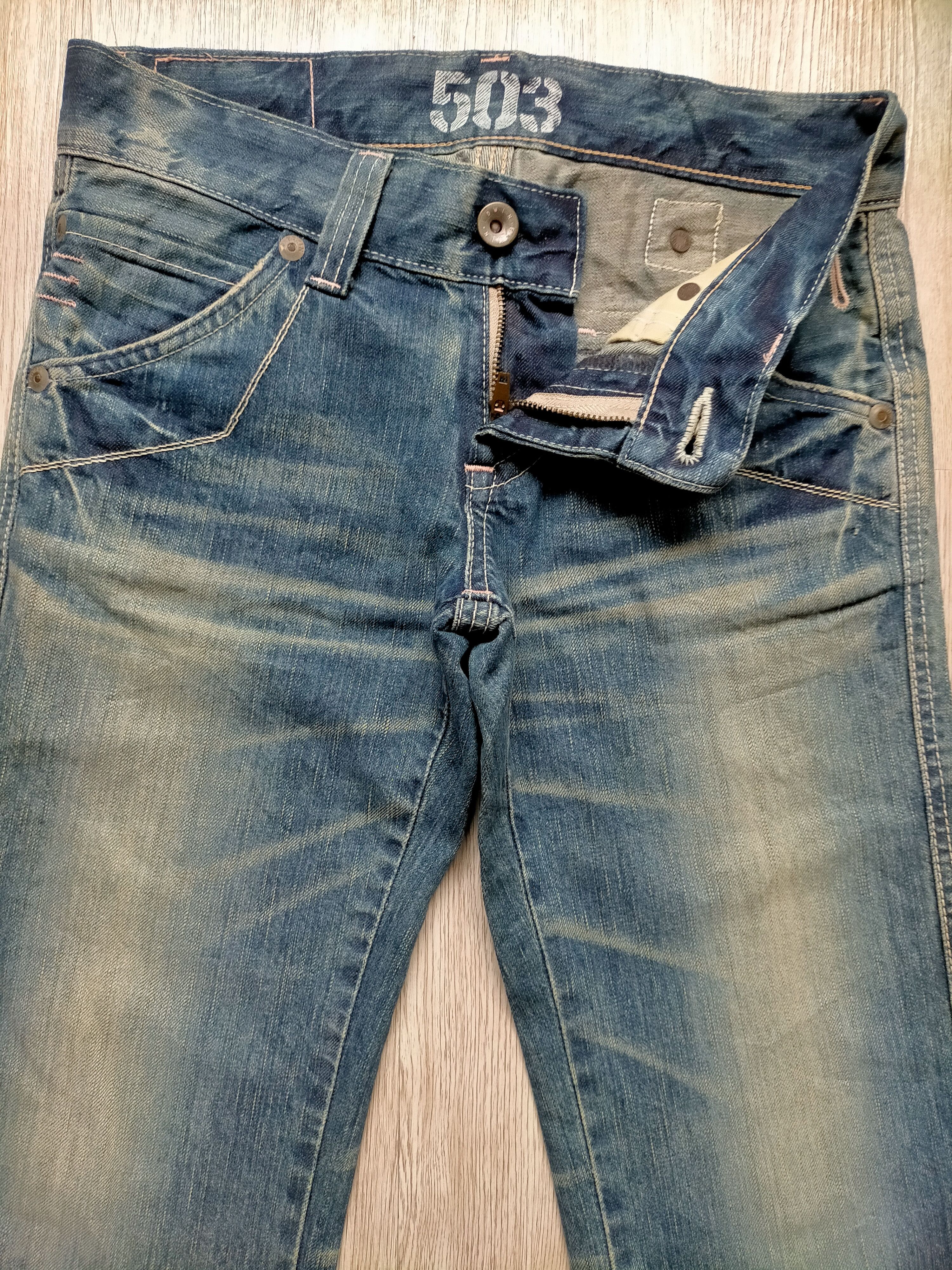 Edwin Flare Jeans Edwin 503 Blue Trip Low rise Denim Size US 30 / EU 46 - 6 Thumbnail