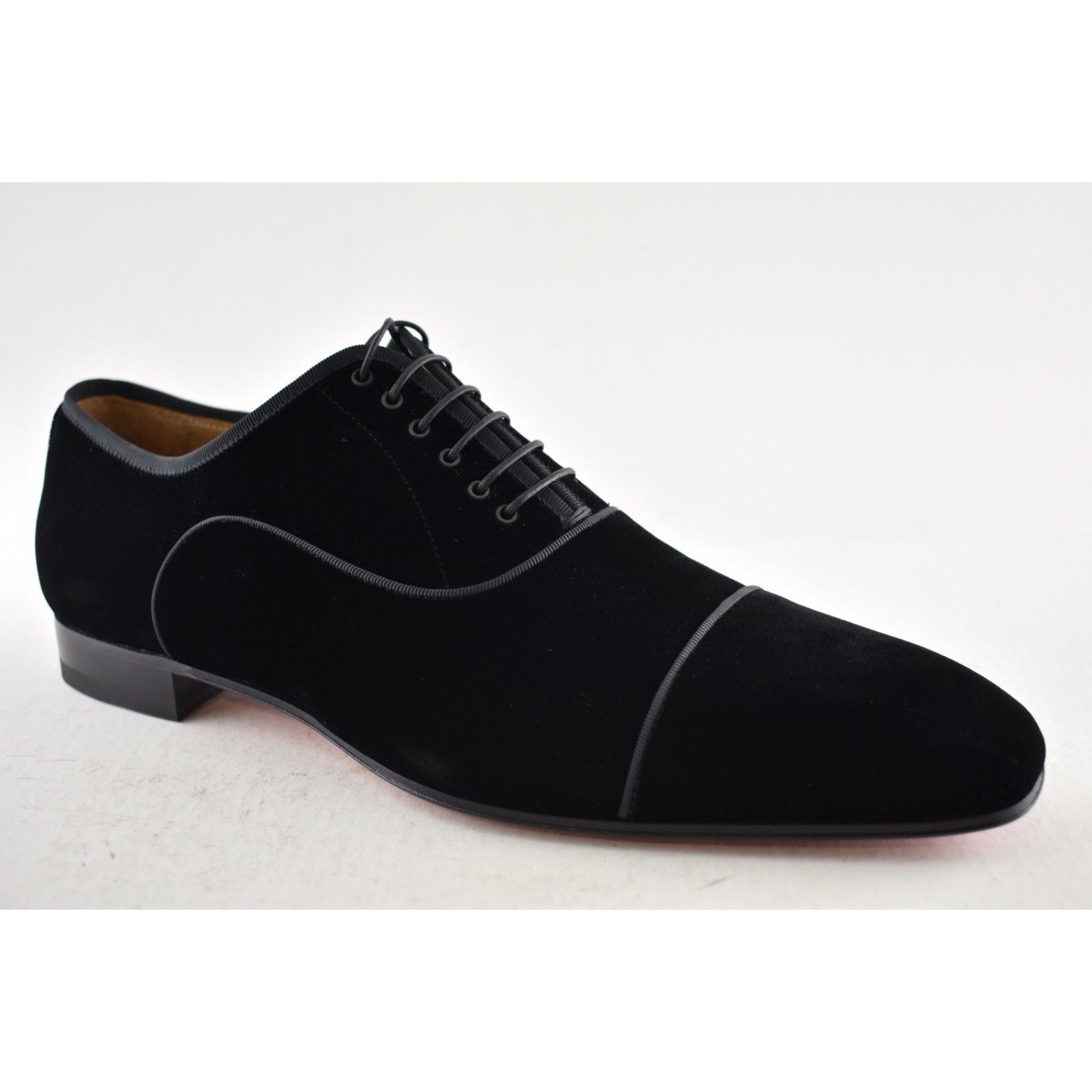 Christian Louboutin Christian Louboutin Flat Velvet Oxford Dress Loafer 43 10 Size US 10 / EU 43 - 5 Thumbnail