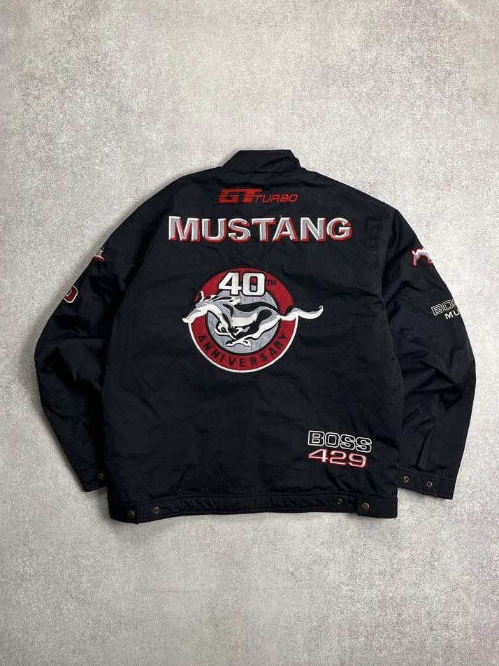 Japanese Brand × Vintage VINTAGE FORD MUSTANG 40th ANNIVERSARY RACING JACKET Y2K XXl Size US XXL / EU 58 / 5 - 4 Thumbnail