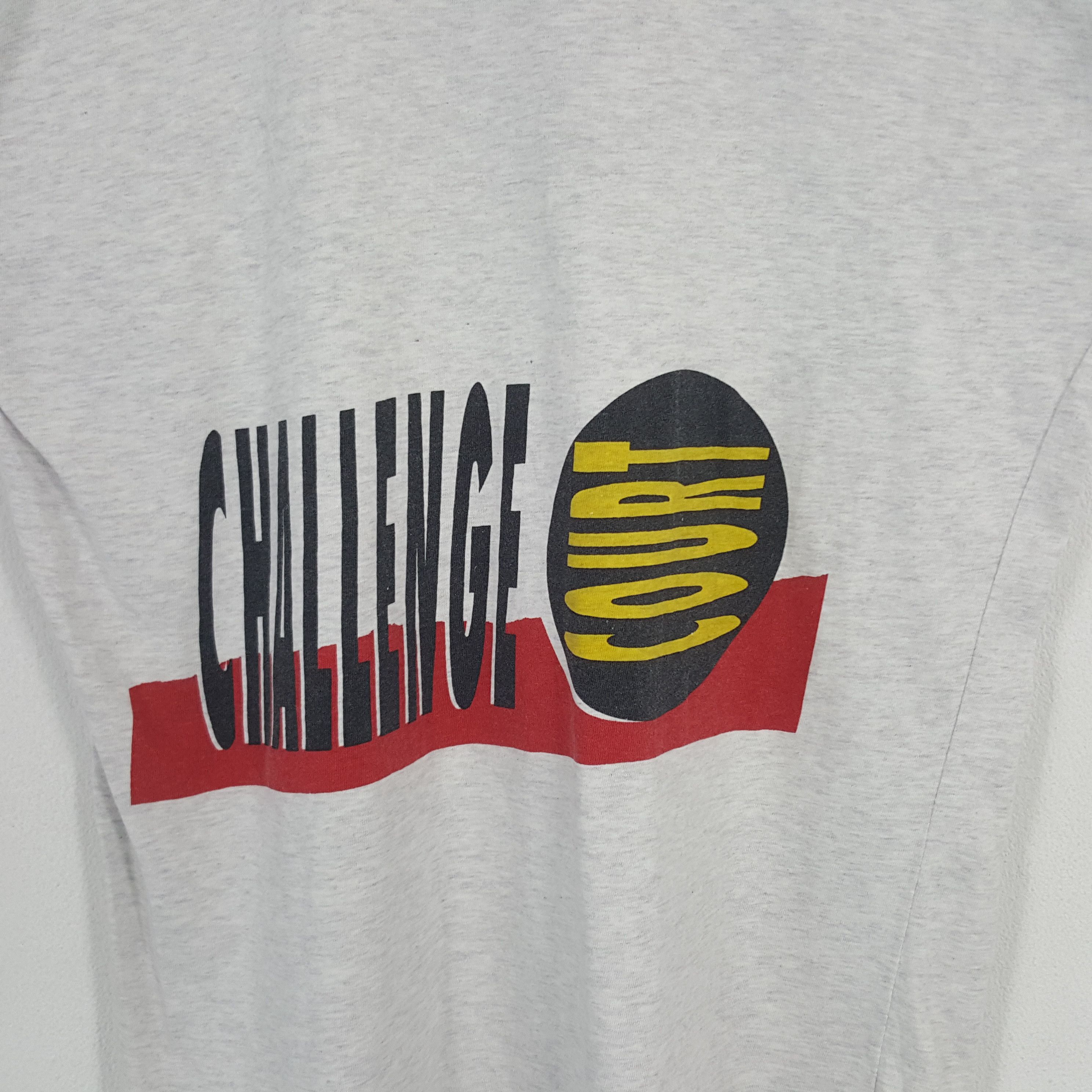 Nike Vintage NIKE Challenge Court Tshirt C239N70 Size US L / EU 52-54 / 3 - 2 Thumbnail