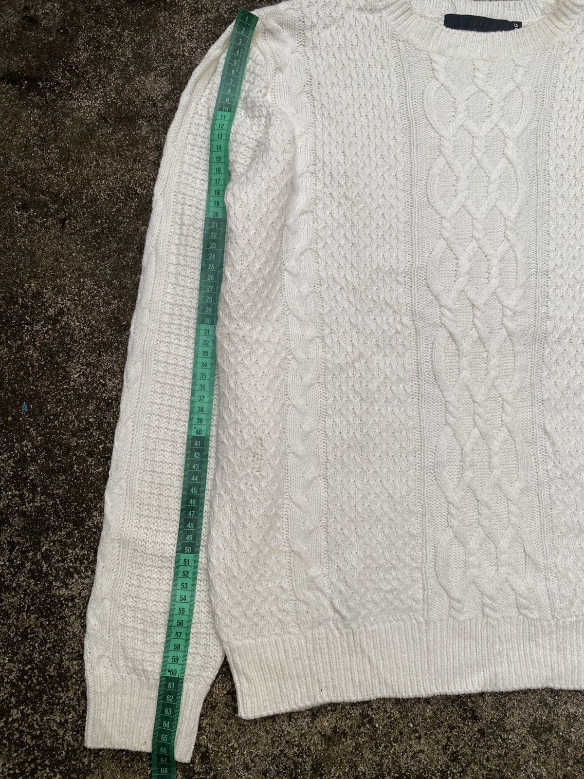 If Six Was Nine × Japanese Brand × Le Grande Bleu (L.G.B.) FUGA CABLE SWEATSHIRT KNIT Size US M / EU 48-50 / 2 - 7 Thumbnail