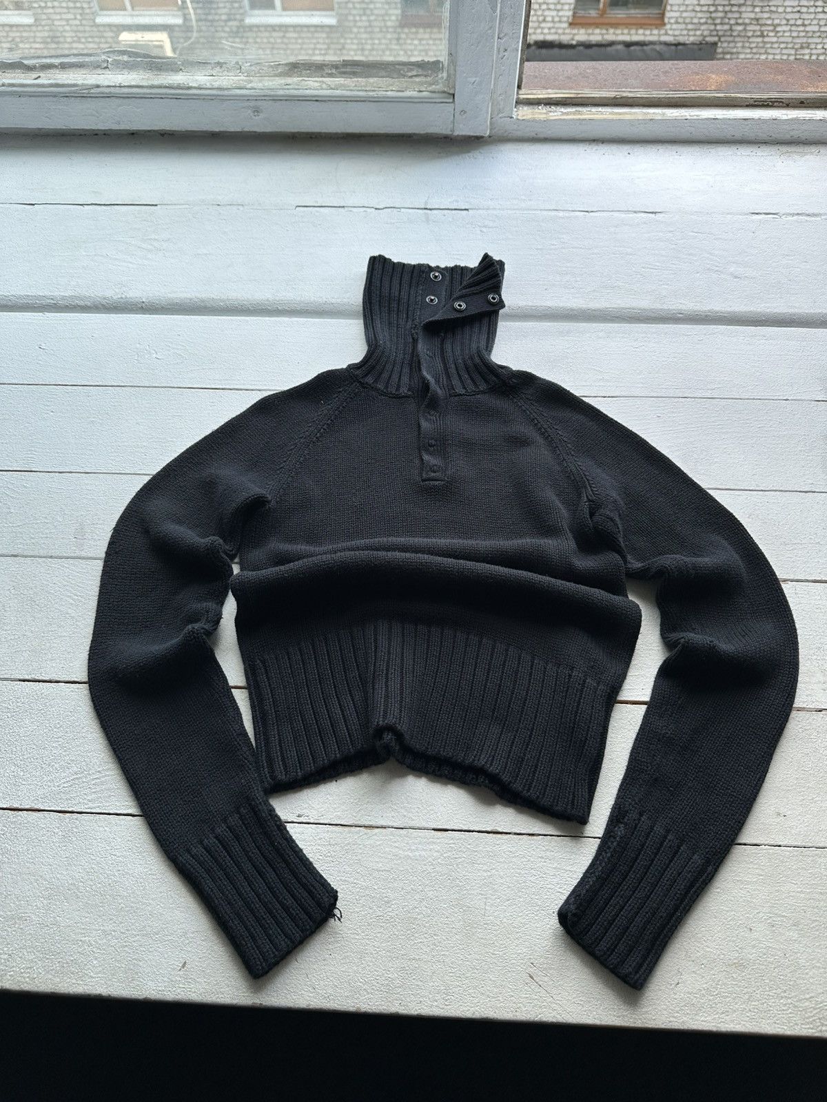 Ralph Lauren 🚨POLO JEANS CO RALPH LAUREN RARE BLACK SWEATER Size L / US 10 / IT 46 - 1 Thumbnail