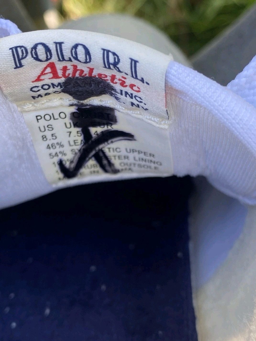 Ralph Lauren Ralph Lauren Polo Court Sneakers White Navy Red Retro 001 Size US 8.5 / EU 41-42 - 9 Thumbnail