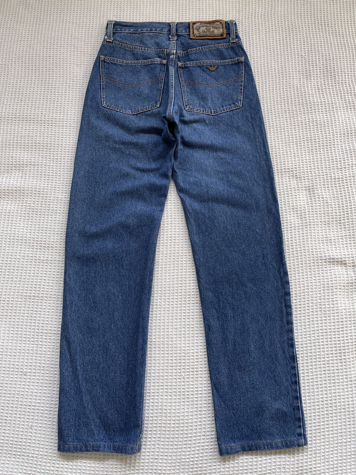 Giorgio Armani Rare🔥Vintage GA ARMANI JEANS Baggy Fit Jeans Size US 28 / EU 44 - 2 Thumbnail