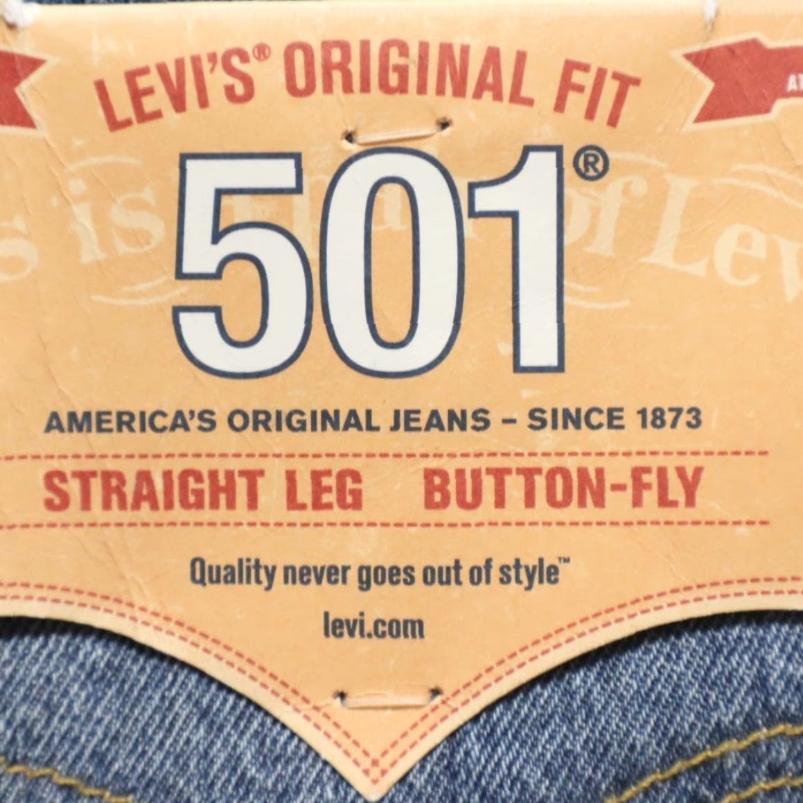 Denime Levis 501 Button Fly Cotton Denim Jeans Pants Blue Men's 40 Size US 40 / EU 56 - 6 Thumbnail