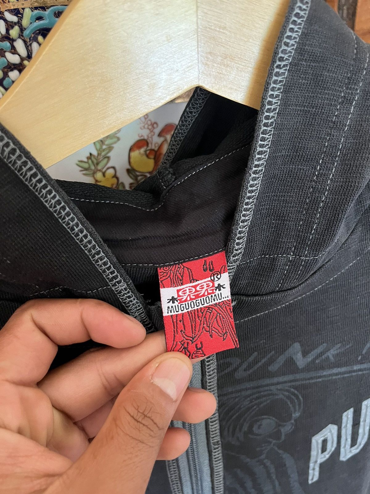 If Six Was Nine Y2K Kmrii Punk is not dead Cudle Zip Hoodie Size US XS / EU 42 / 0 - 11 Thumbnail