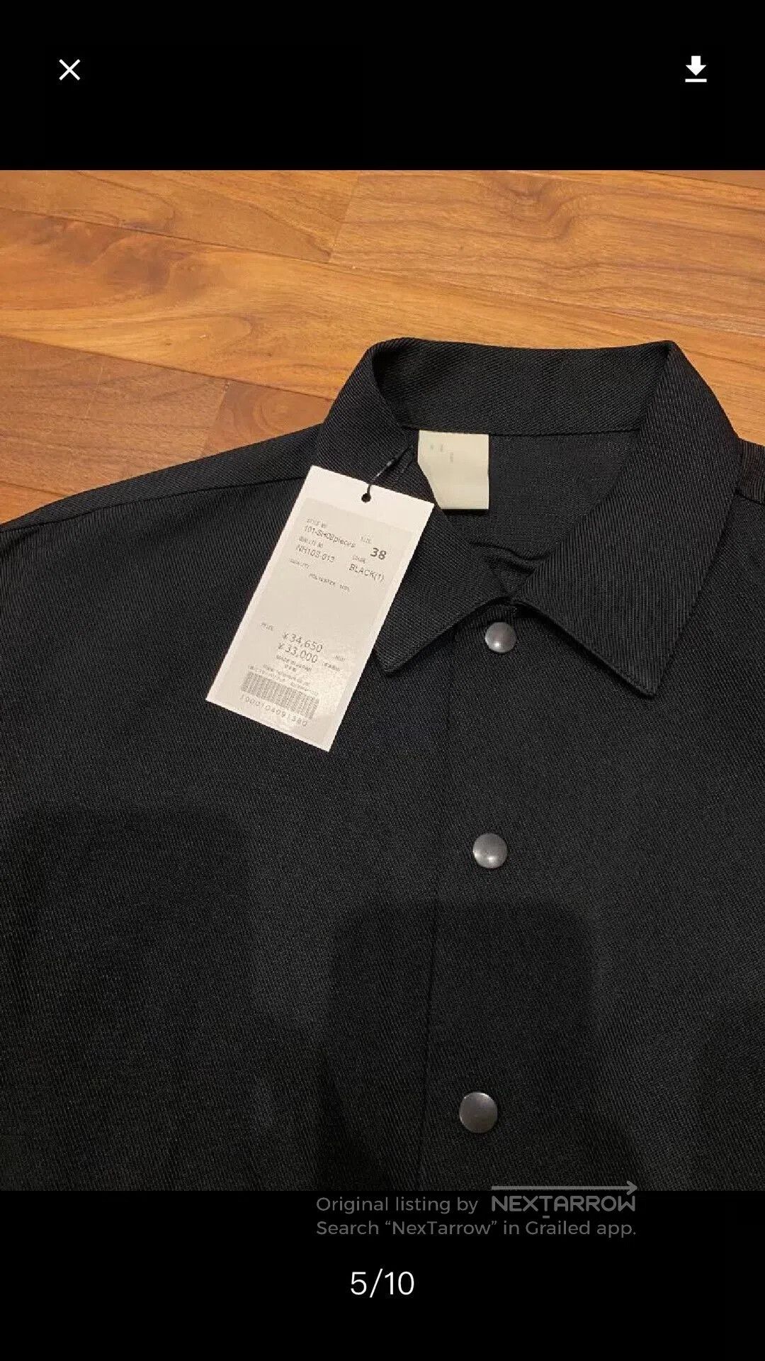 N.Hoolywood N.Hollywood Unique Polo Shirt Design. Size US S / EU 44-46 / 1 - 4 Thumbnail