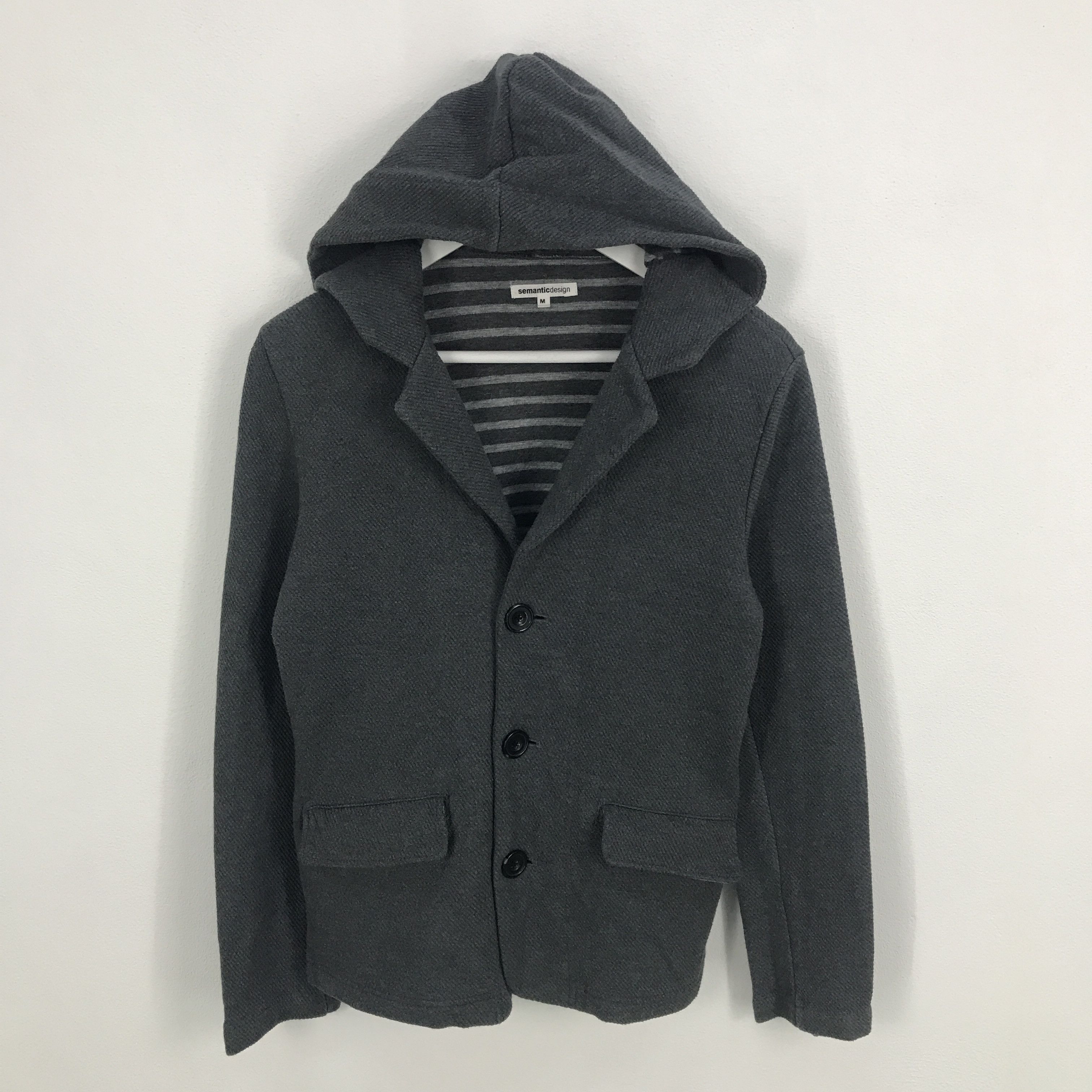 semanticdesign Rare Semantic design Wool Zipper Jacket Size US XS / EU 42 / 0 - 1 Thumbnail