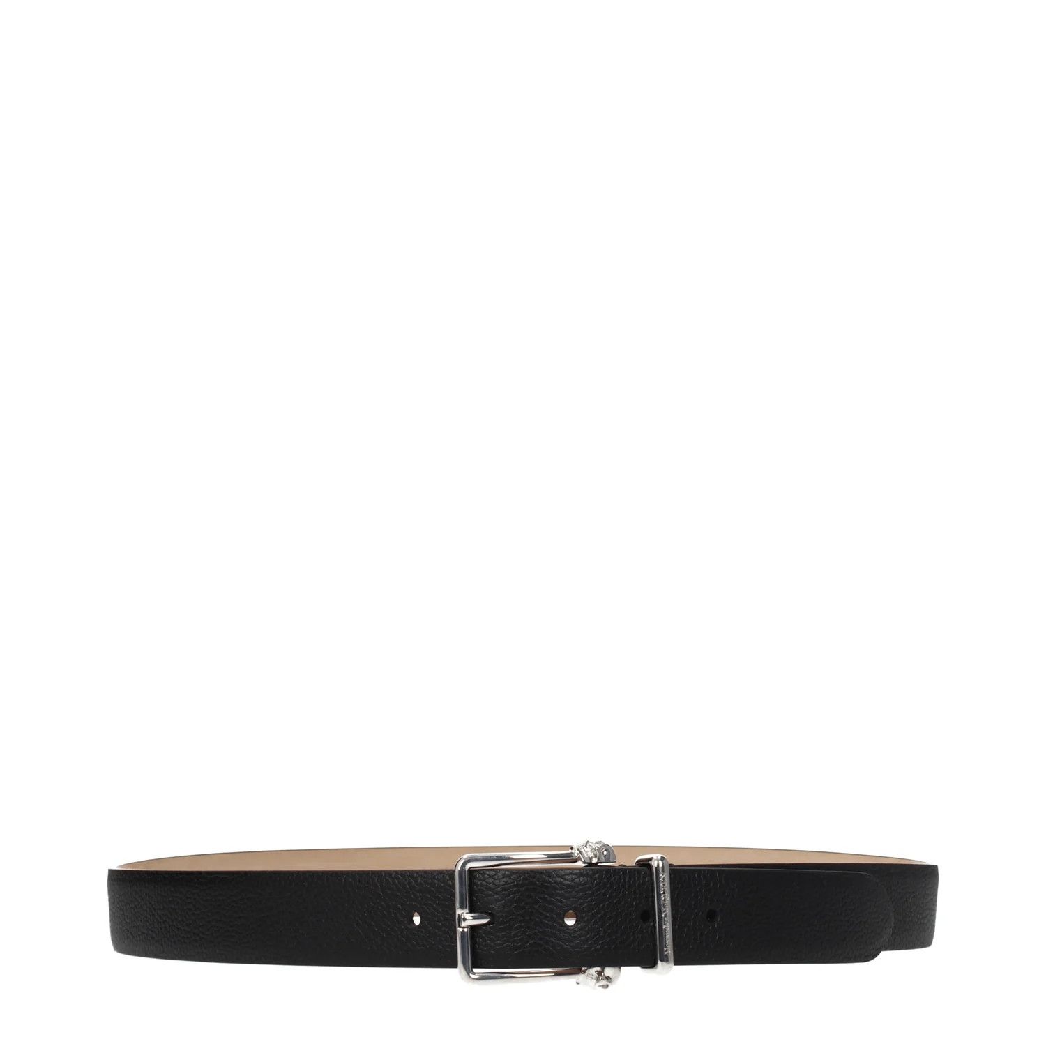 Alexander McQueen ob1o1e0225 Size: 90 / Leather Belt in Black Size 34 - 1 Preview