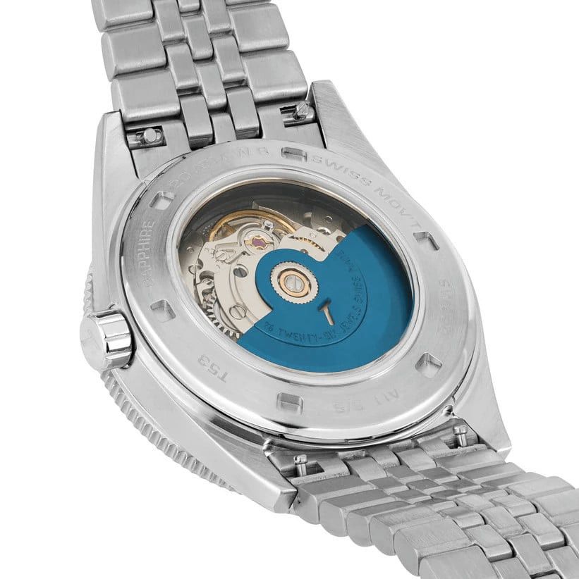 Other New Torgoen TN-1296 T53 Diver Automatic Blue 41mm Steel Str Size ONE SIZE - 3 Thumbnail