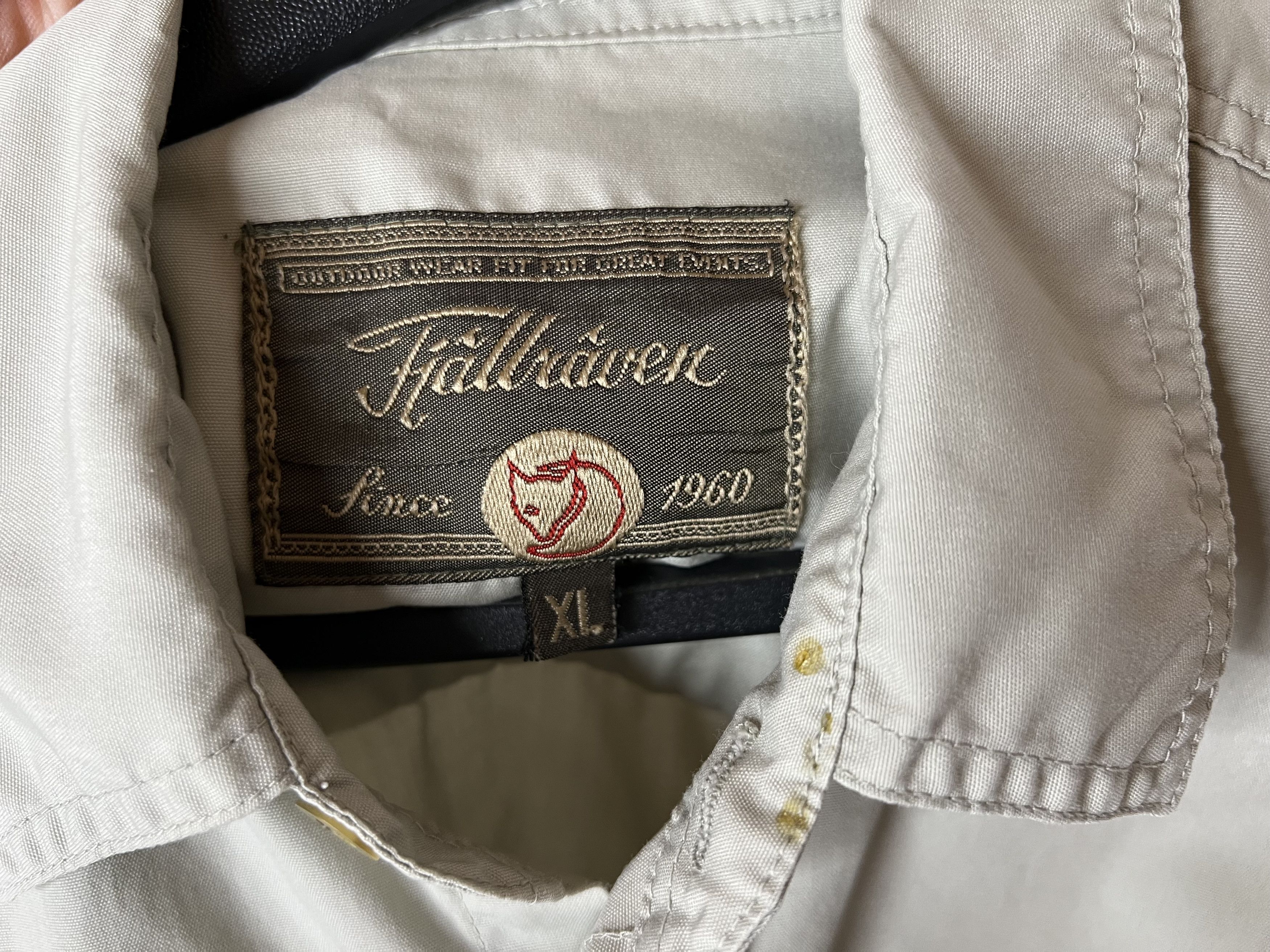 Fjallraven VINTAGE FJALLRAVEN FLANNEL SHIRT OUTDOOR TRAVEL TRACKING Size US XL / EU 56 / 4 - 4 Thumbnail