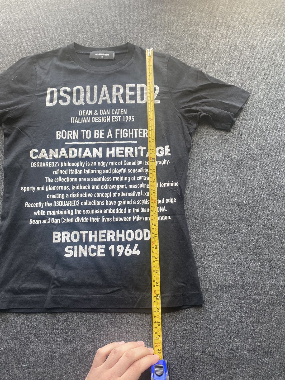 Dsquared2 🔥Opium Punk Dsquared black faded tee xs-s size Size US XS / EU 42 / 0 - 2 Thumbnail