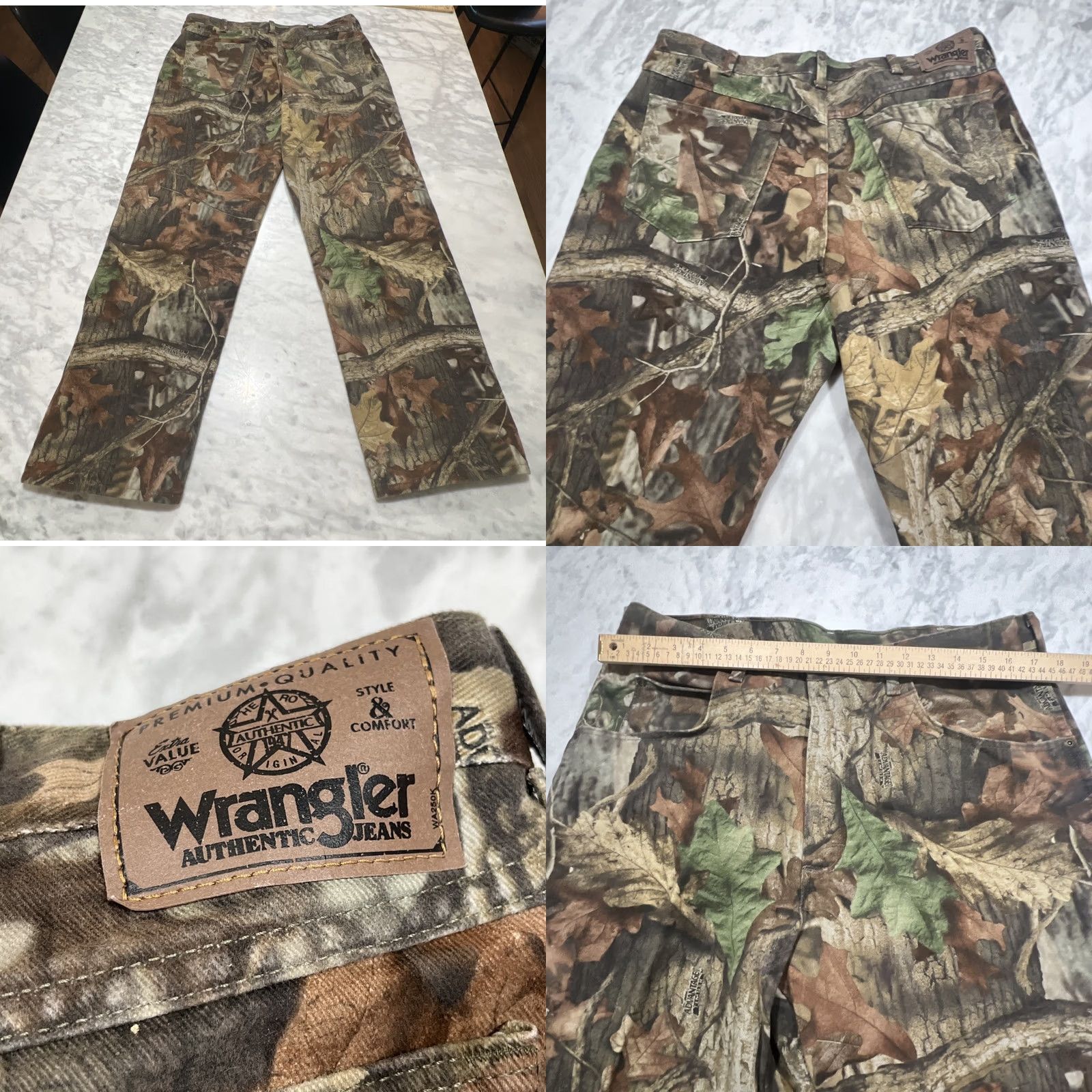 Wrangler Wrangler Advantage Camo Hunting Pants Men Double Knee Cotton 36x32 Size US 36 / EU 52 - 8 Thumbnail