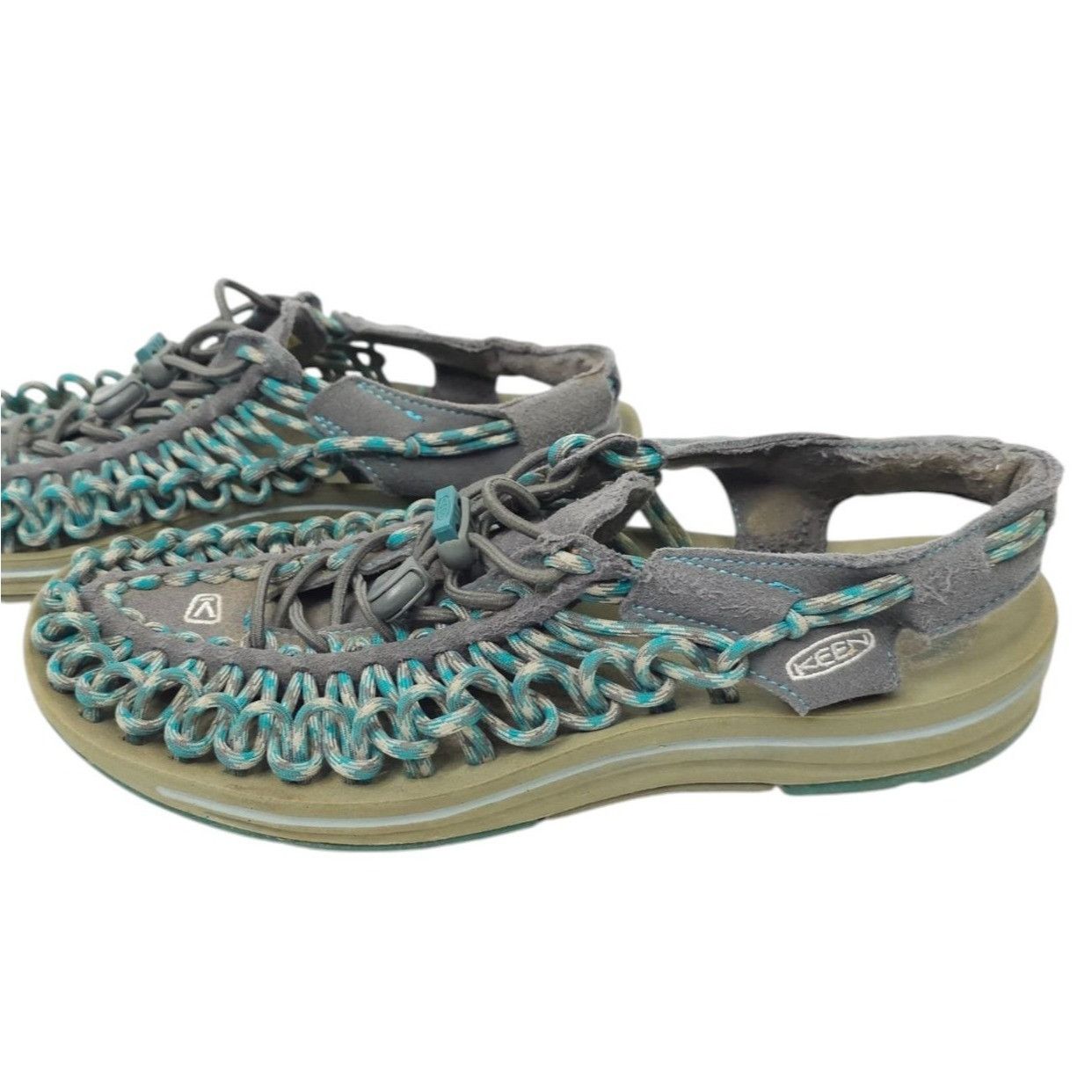 KEEN Keen Uneek Sandals Womens 7.5 Two Cord Outdoor Heel Strap Size US 7.5 / IT 37.5 - 12 Thumbnail