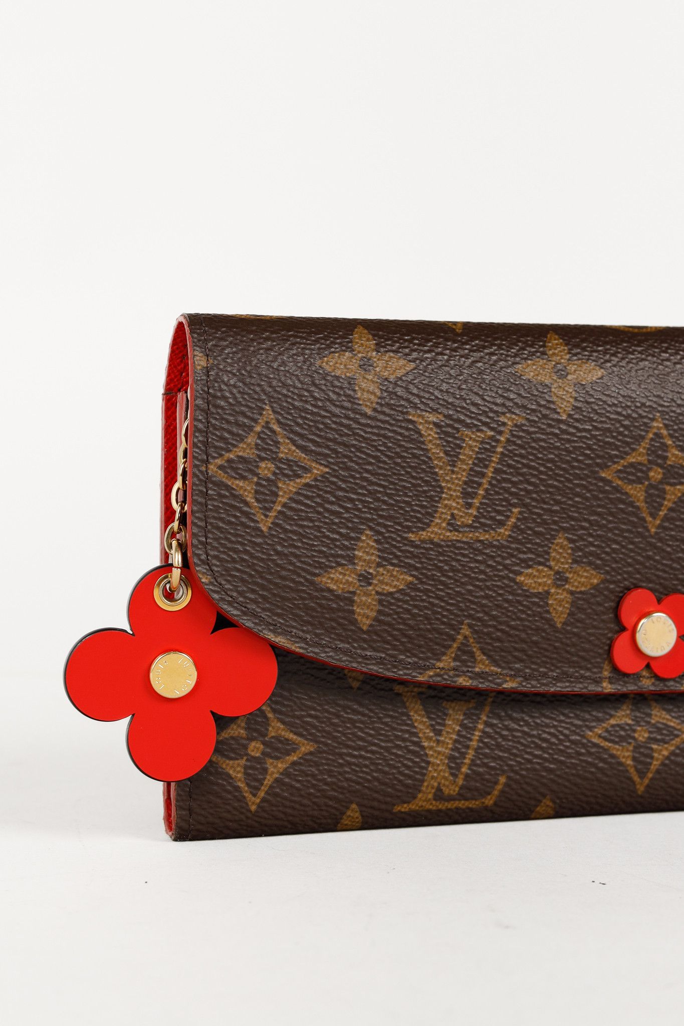 Louis Vuitton Louis Vuitton Monogram Bloom Flower Emilie Wallet Coquelicot Size ONE SIZE - 5 Thumbnail