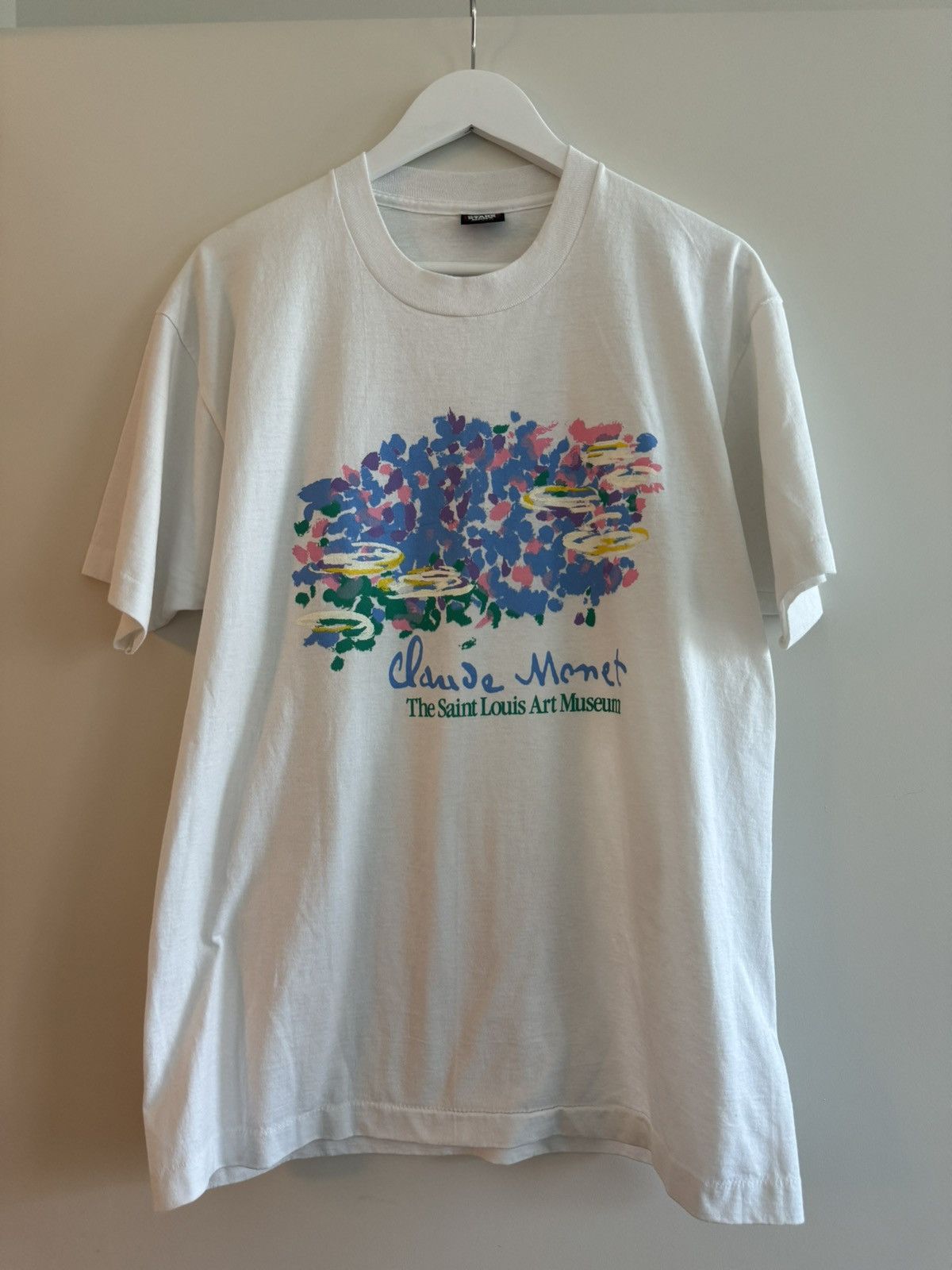 image of Vintage Monet Shirt in White, Men's (Size XL)