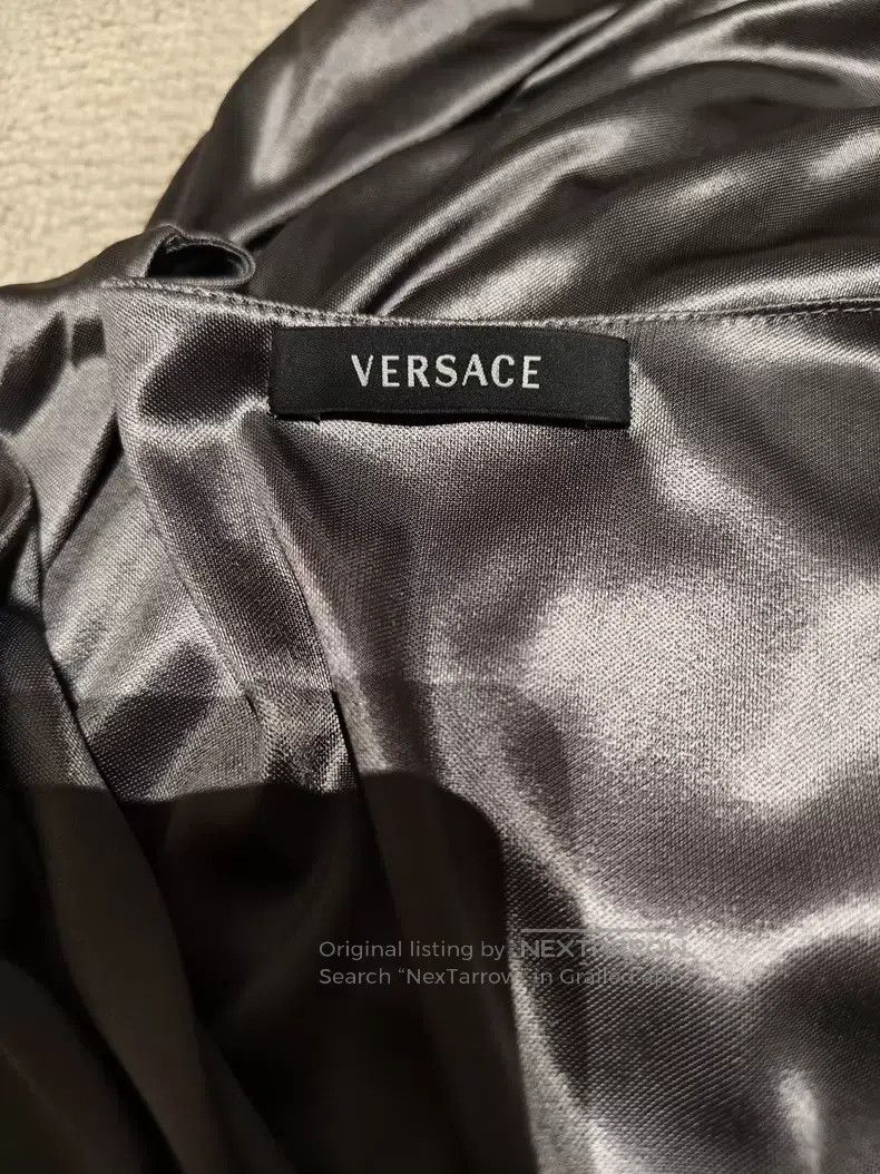 Versace Versace Silver dress dress Size S / US 4 / IT 40 - 4 Thumbnail