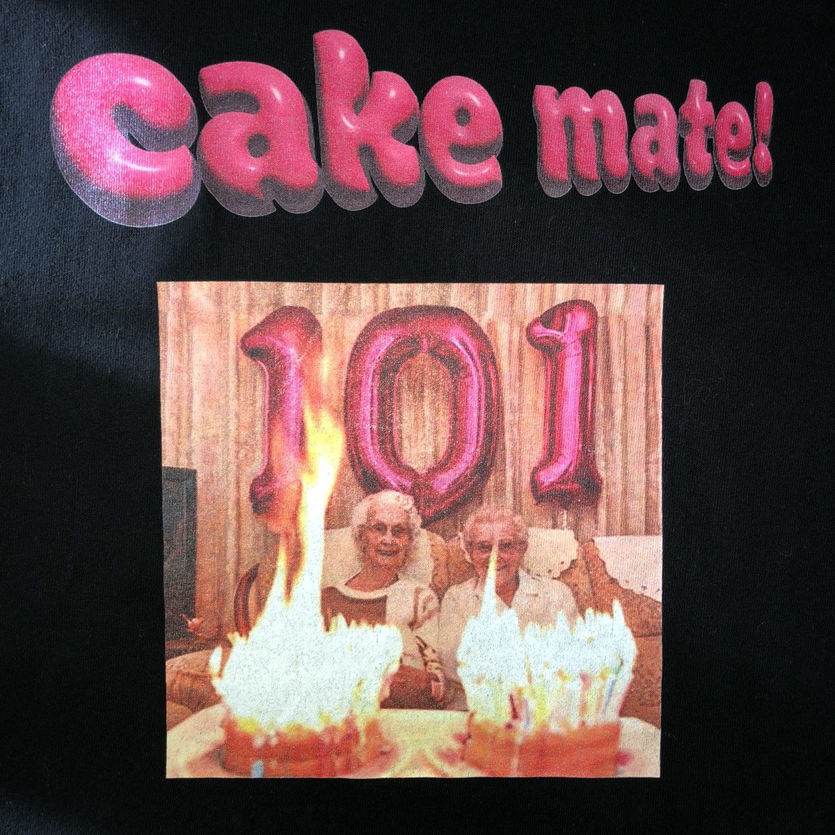 Japanese Brand Cake Mate! Graphic Tshirt Long Lasting Bestie Potrait Size US M / EU 48-50 / 2 - 18 Thumbnail