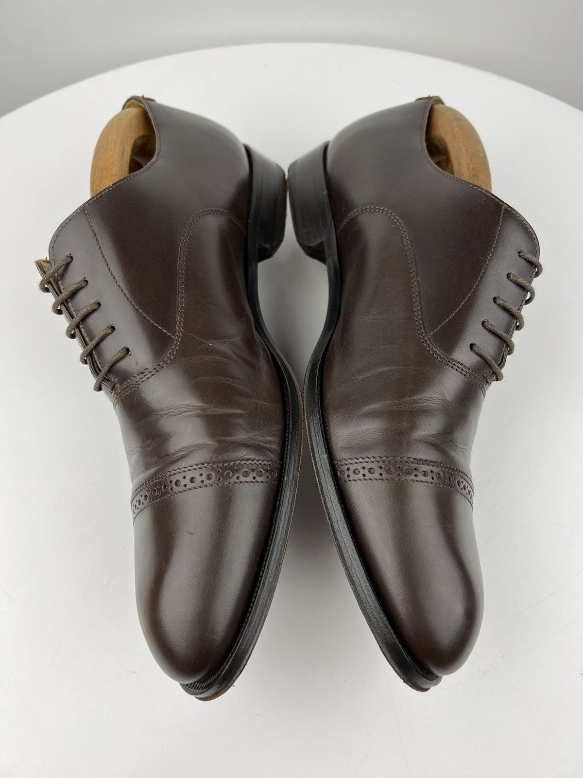 Suitsupply SUITSUPPLY Oxfords Leather Shoes Lace Up Brown Men’s Size US 10 / EU 43 - 10 Thumbnail