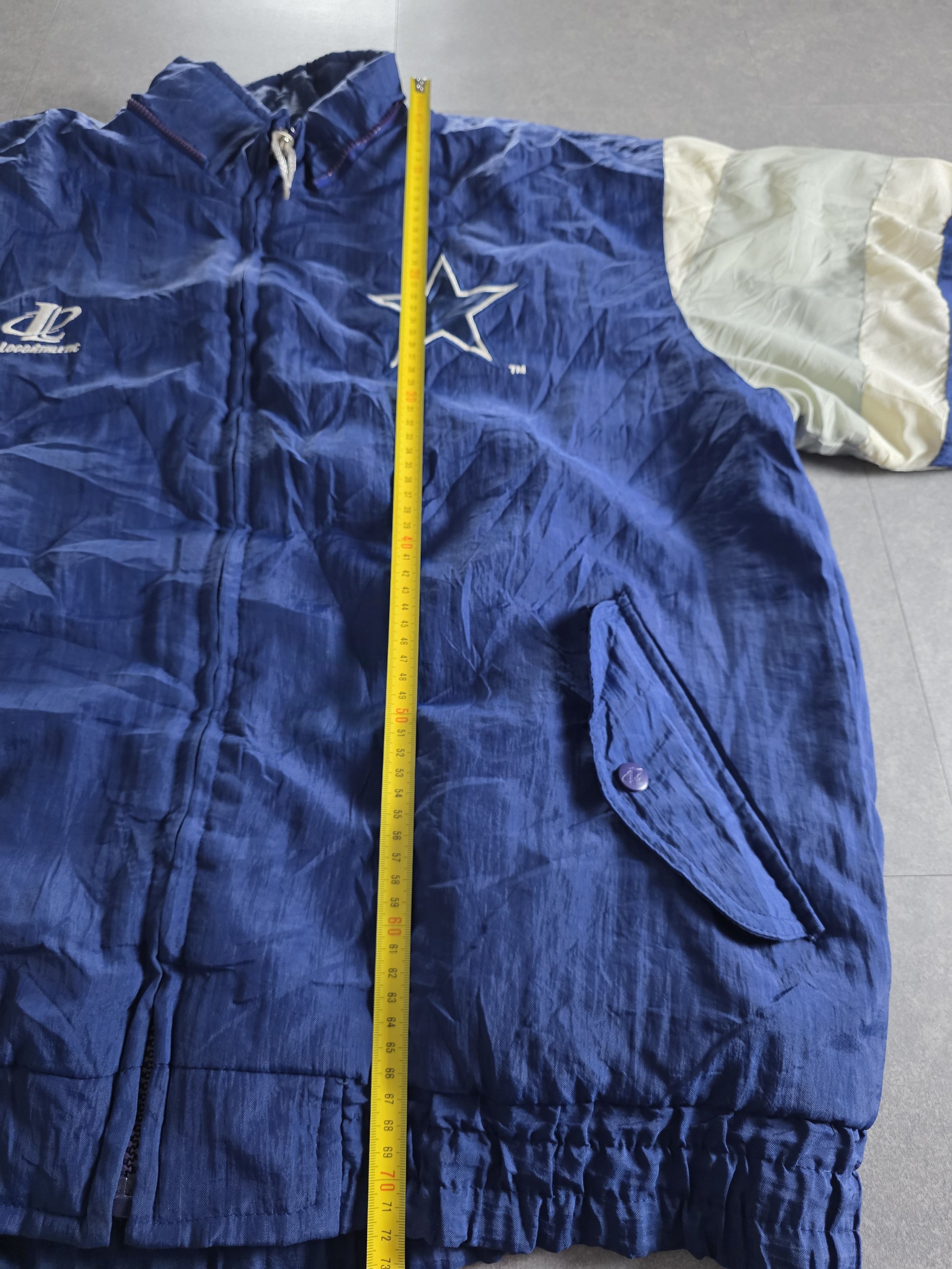 Pro Line Vintage 90s Dallas Cowboys NFL Pro Line Logo Athletic Puffer Size US L / EU 52-54 / 3 - 7 Thumbnail