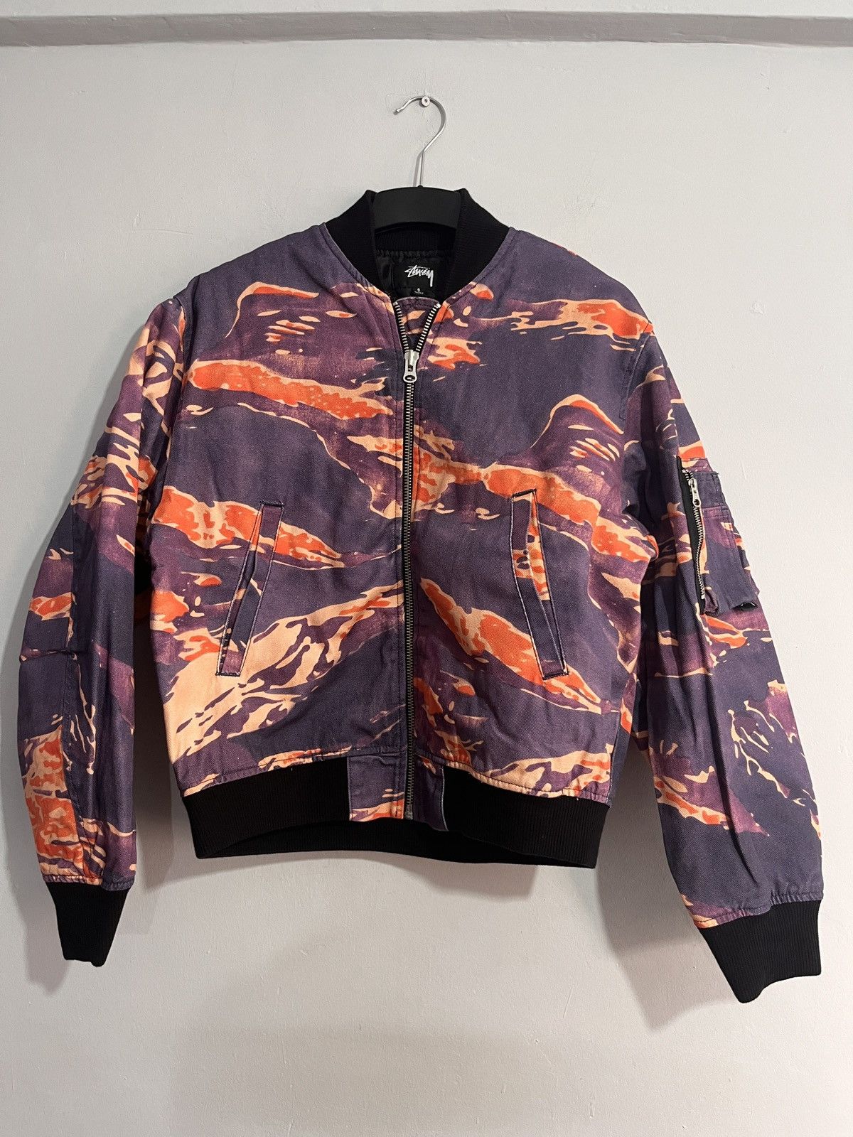 Stussy Tigris Canvas Bomber Jacket Size US S / EU 44-46 / 1 - 7 Thumbnail