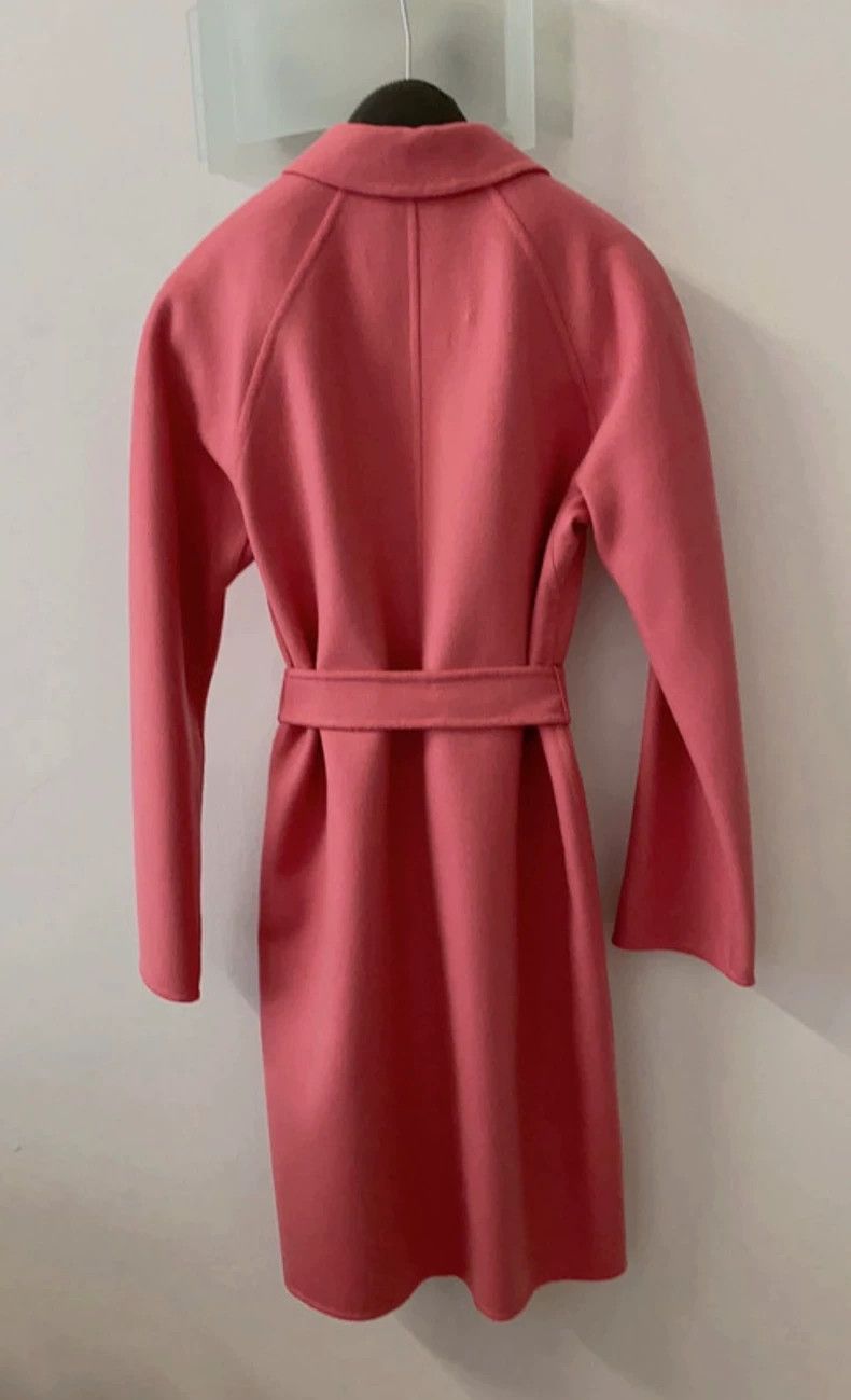 Max Mara Max Mara Pink wool coat Size S / US 4 / IT 40 - 3 Thumbnail