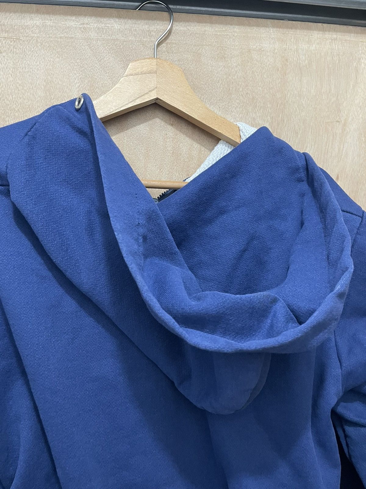 Other vintage 70's WAFFLE lined DBL HOODED zip up large Size US L / EU 52-54 / 3 - 10 Thumbnail