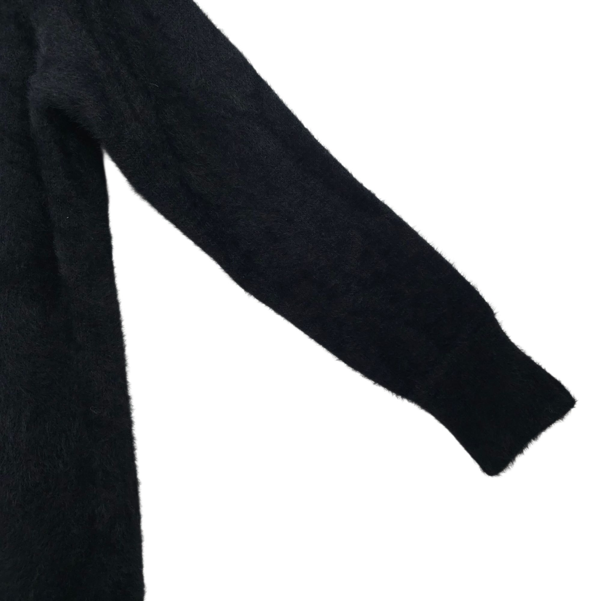 Loft Loft Sweater Fuzzy Womens L Pullover Ribbed Wide Mock Neck E Size L / US 10 / IT 46 - 15 Thumbnail