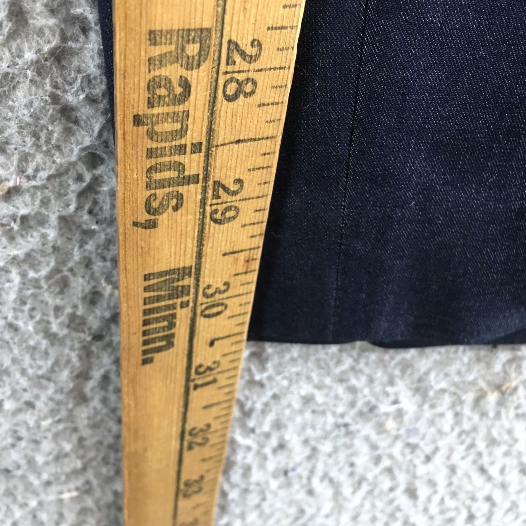 Calvin Klein Calvin Klein Dress Pants Womens 8 Blue High Rise Casual Dress Pants Women Stretch Pockets Flat Front Skinny 32x30.5 Casual Size 30" / US 8 / IT 44 - 7 Thumbnail