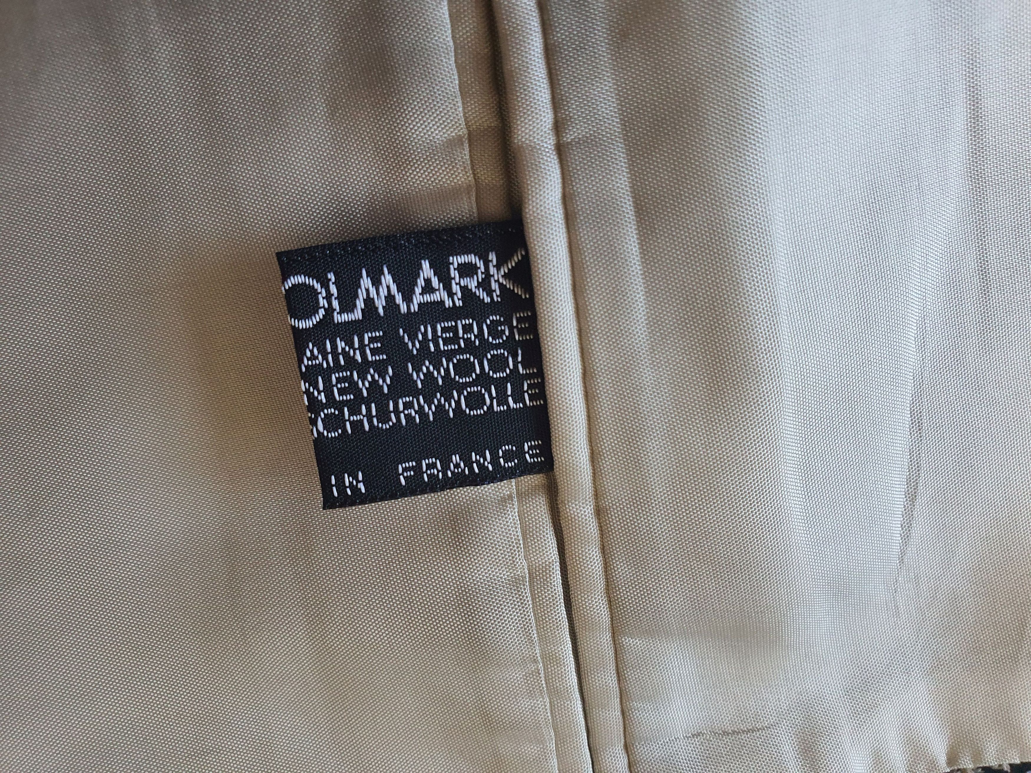 Pierre Cardin Vintage Sports Coat Jacket (Made in France) - Glenplaid Size 42R - 7 Thumbnail